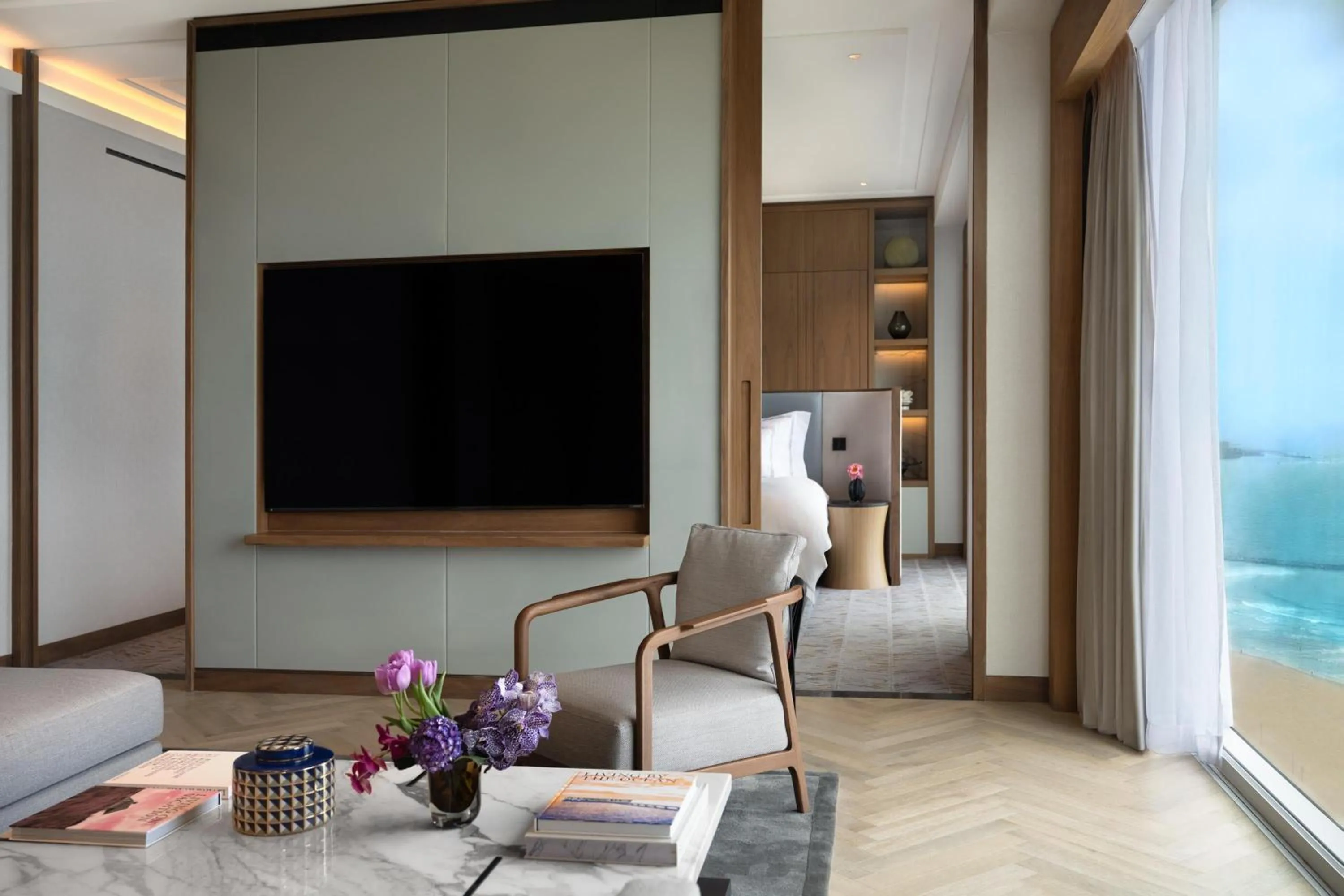 Living room in The David Kempinski Tel Aviv