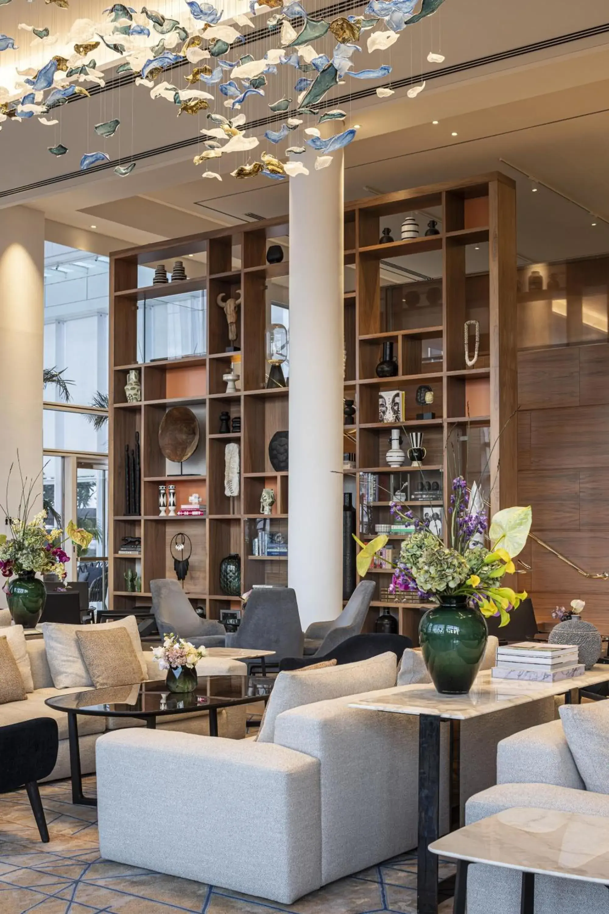 Lounge or bar in The David Kempinski Tel Aviv Lounge or bar in The David Kempinski Tel Aviv