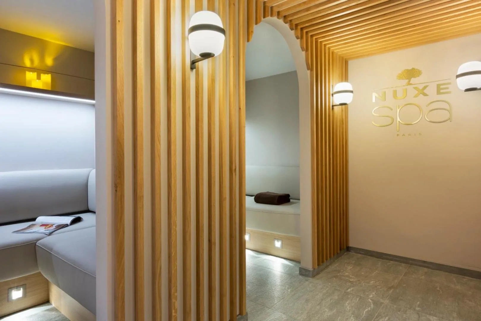 Spa and wellness centre/facilities in RockyPop Flaine Appartements & Spa