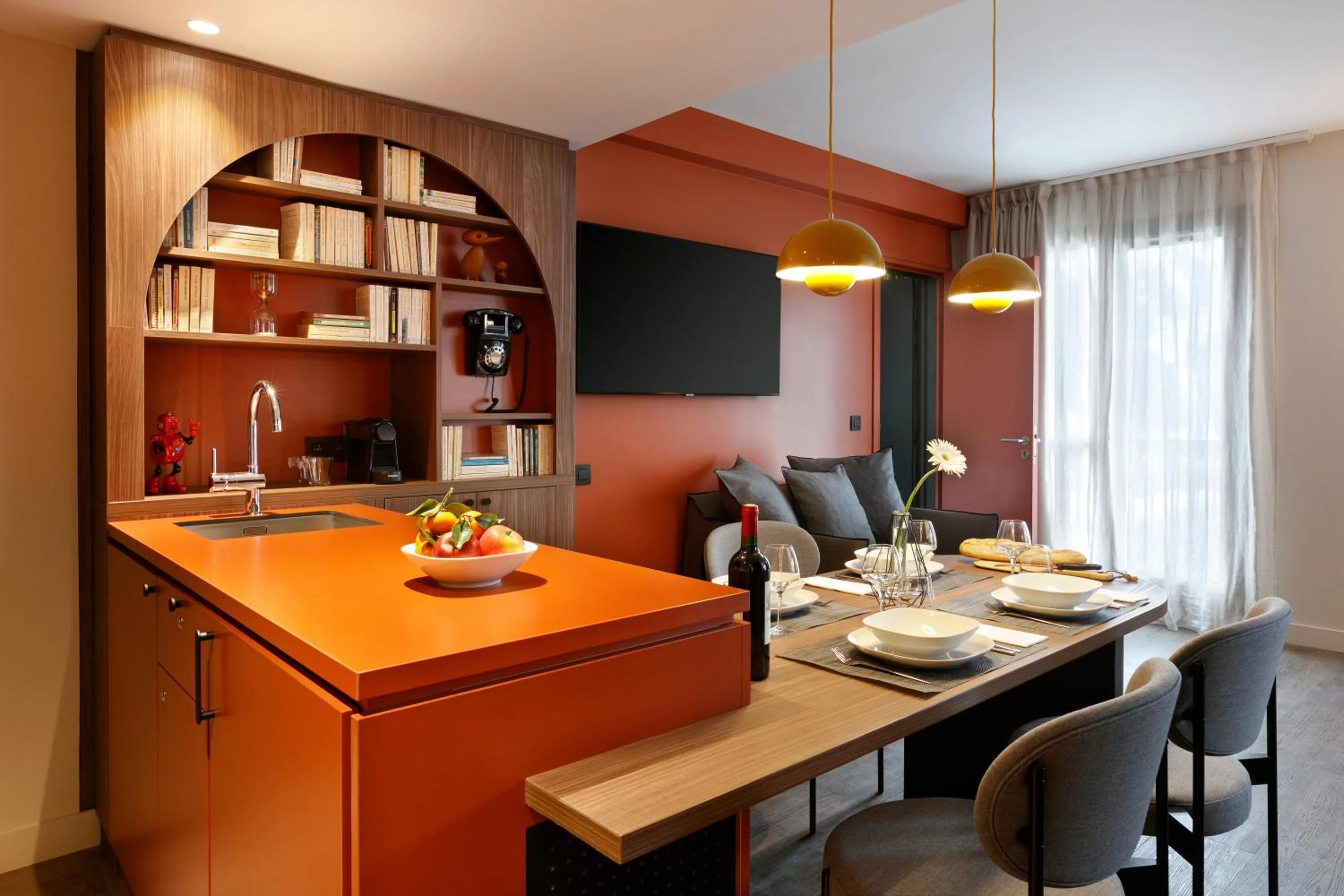 Coffee/tea facilities in RockyPop Flaine Appartements & Spa
