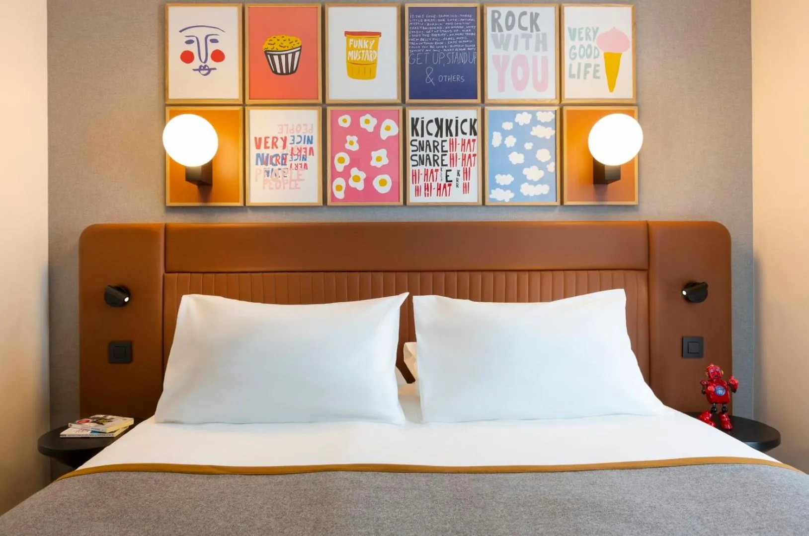 Bed in RockyPop Flaine Appartements & Spa