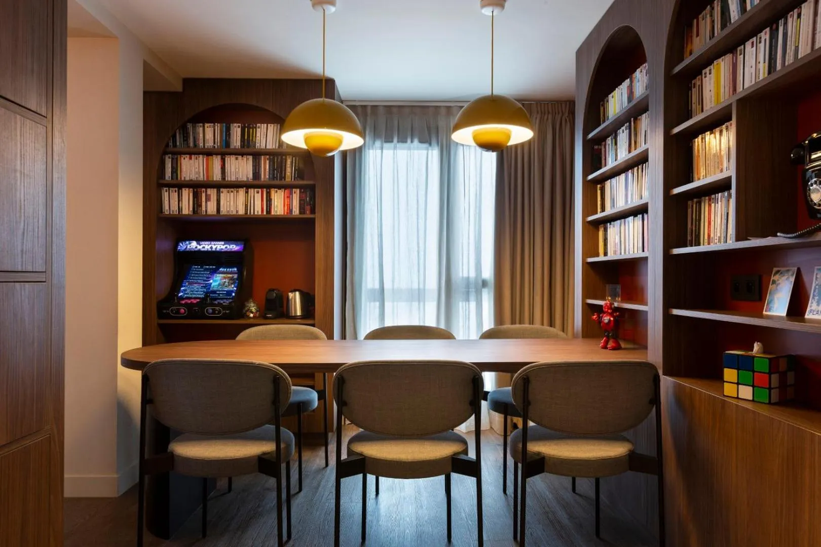 Dining area in RockyPop Flaine Appartements & Spa