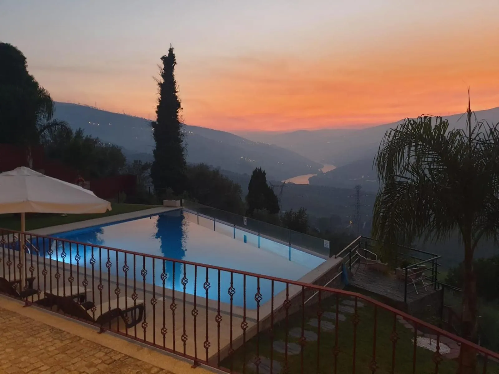 Natural landscape in Golden Mirror