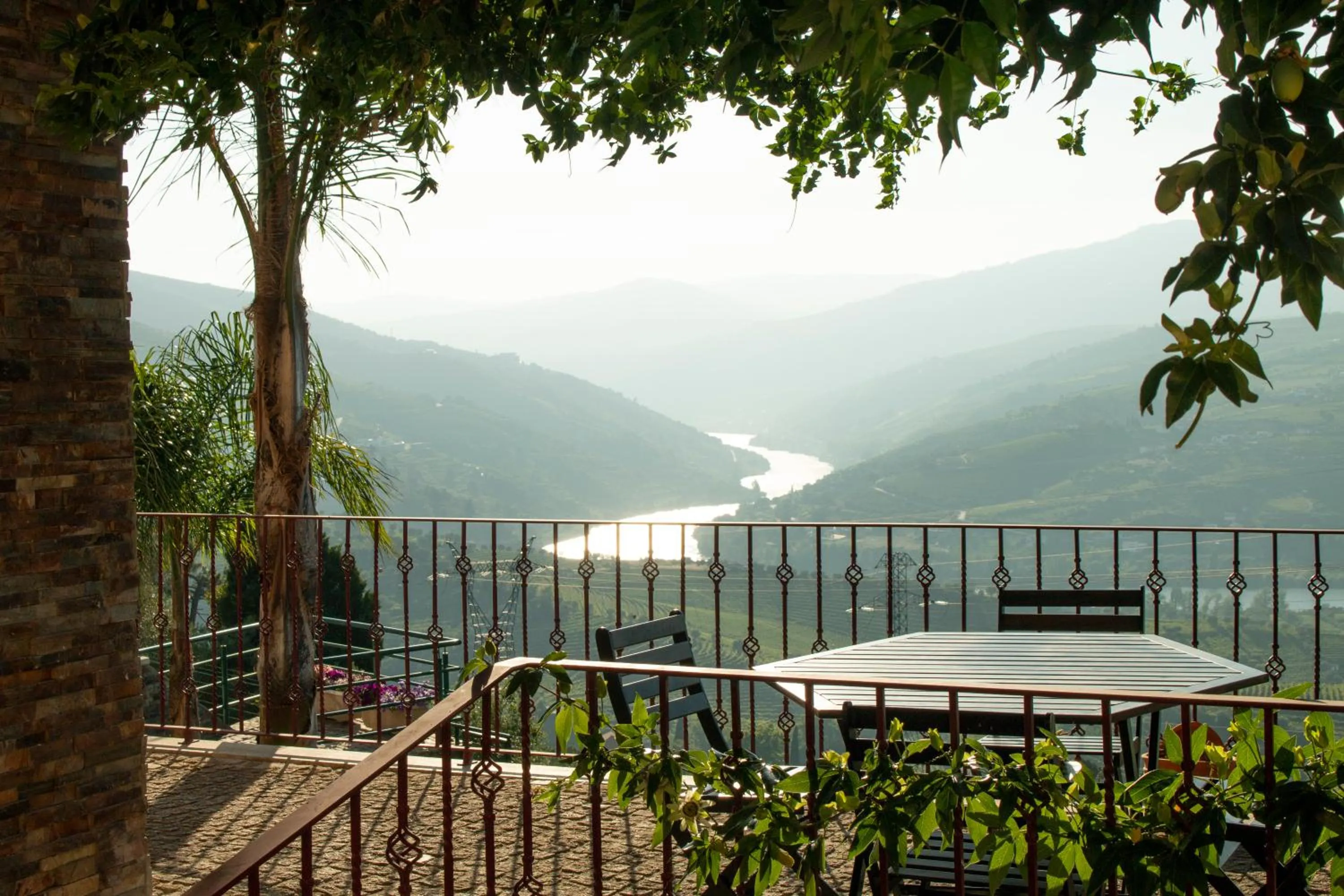 Mountain view in Golden Mirror