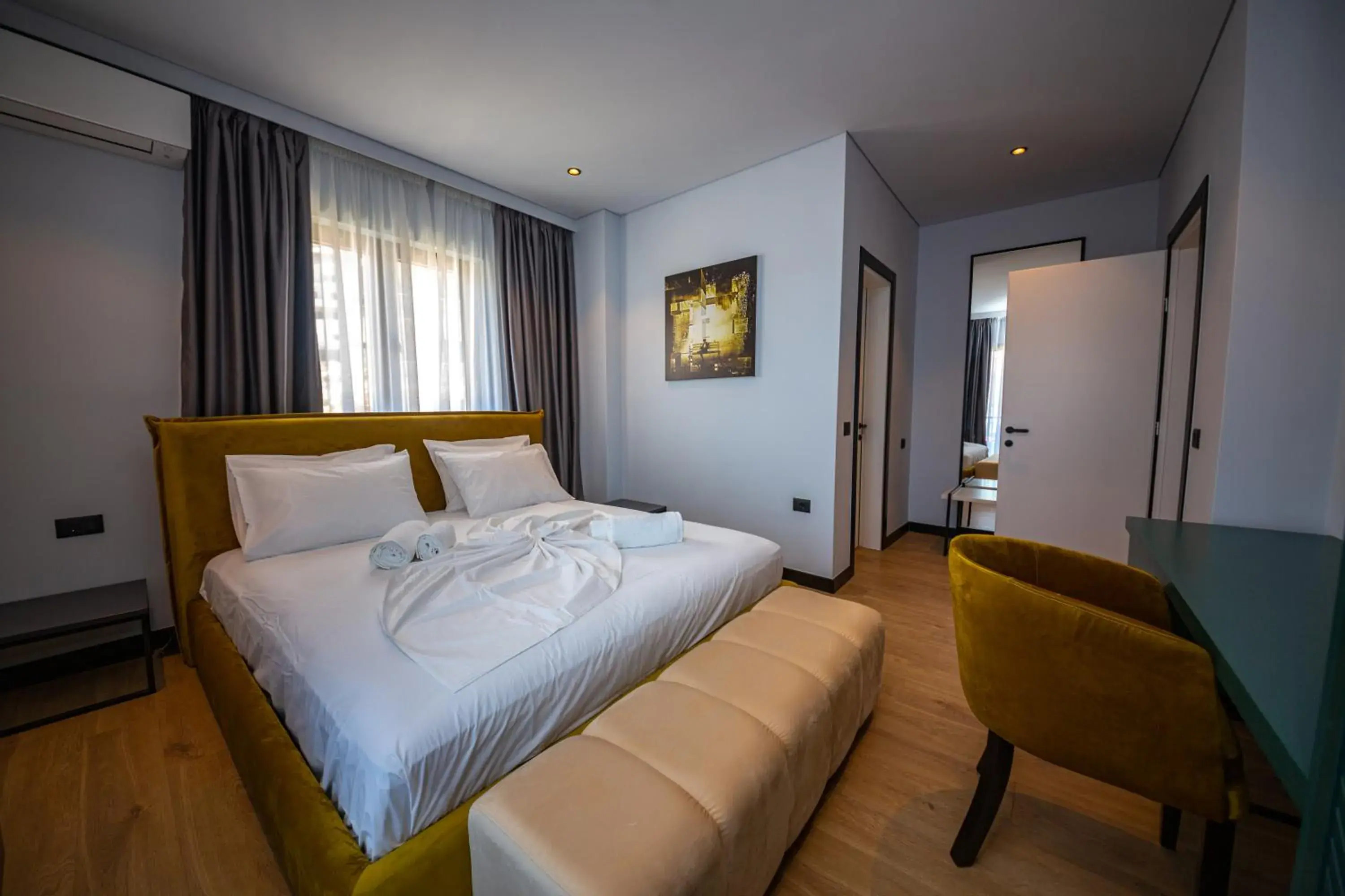 One-Bedroom Apartment with Balcony and Side Sea View (3 adults) in Apart-Hotel Lili2 One-Bedroom Apartment with Balcony and Side Sea View (3 adults) in Apart-Hotel Lili2