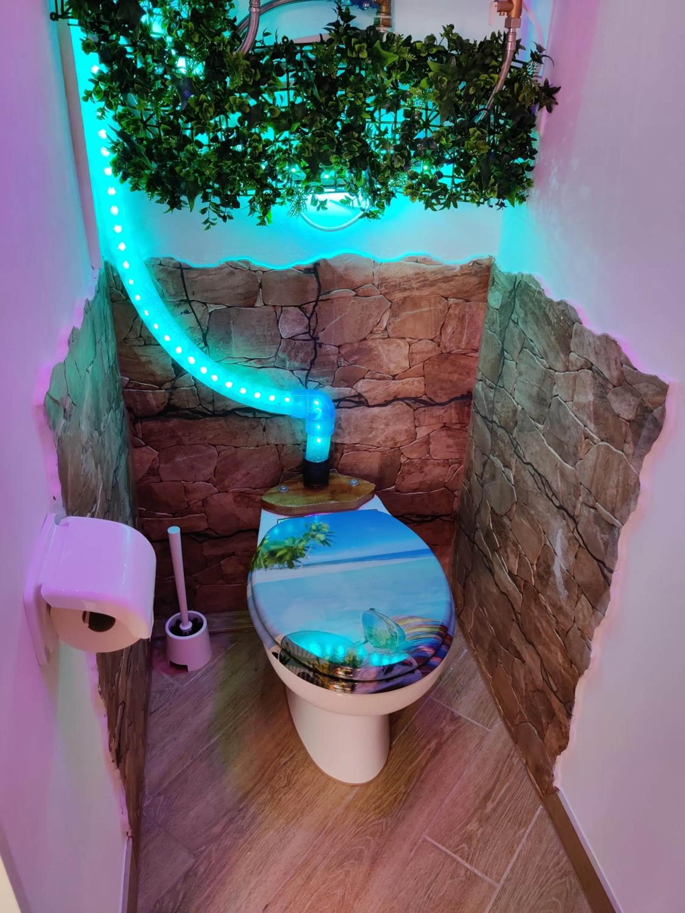 Bathroom in Wonder Room Paraiso Magico Habitacion a 2 min de la playa