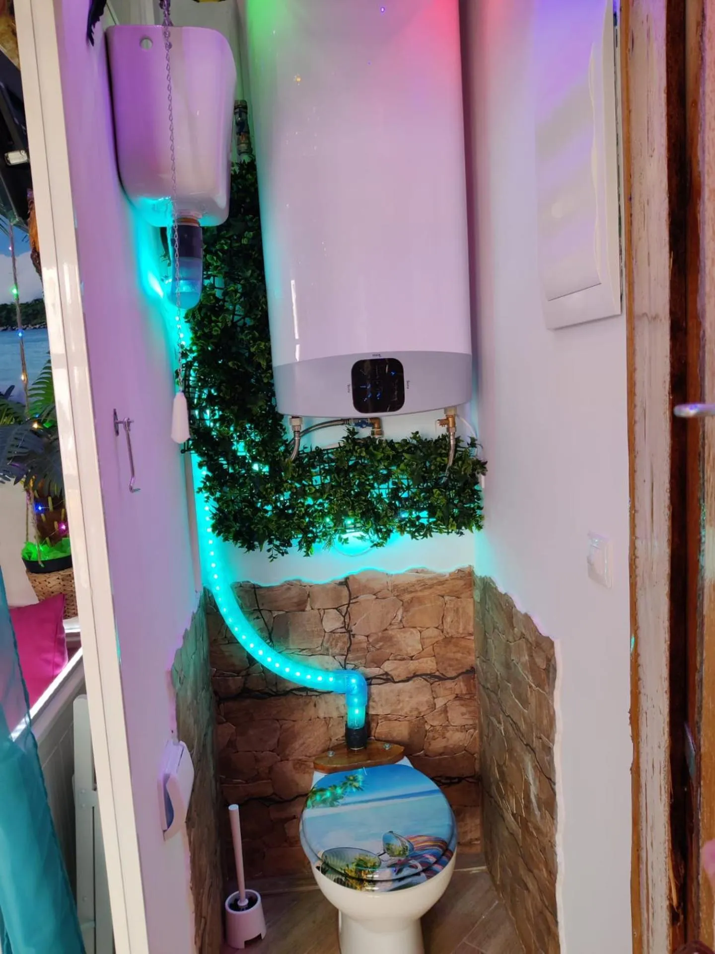 Bathroom in Wonder Room Paraiso Magico Habitacion a 2 min de la playa