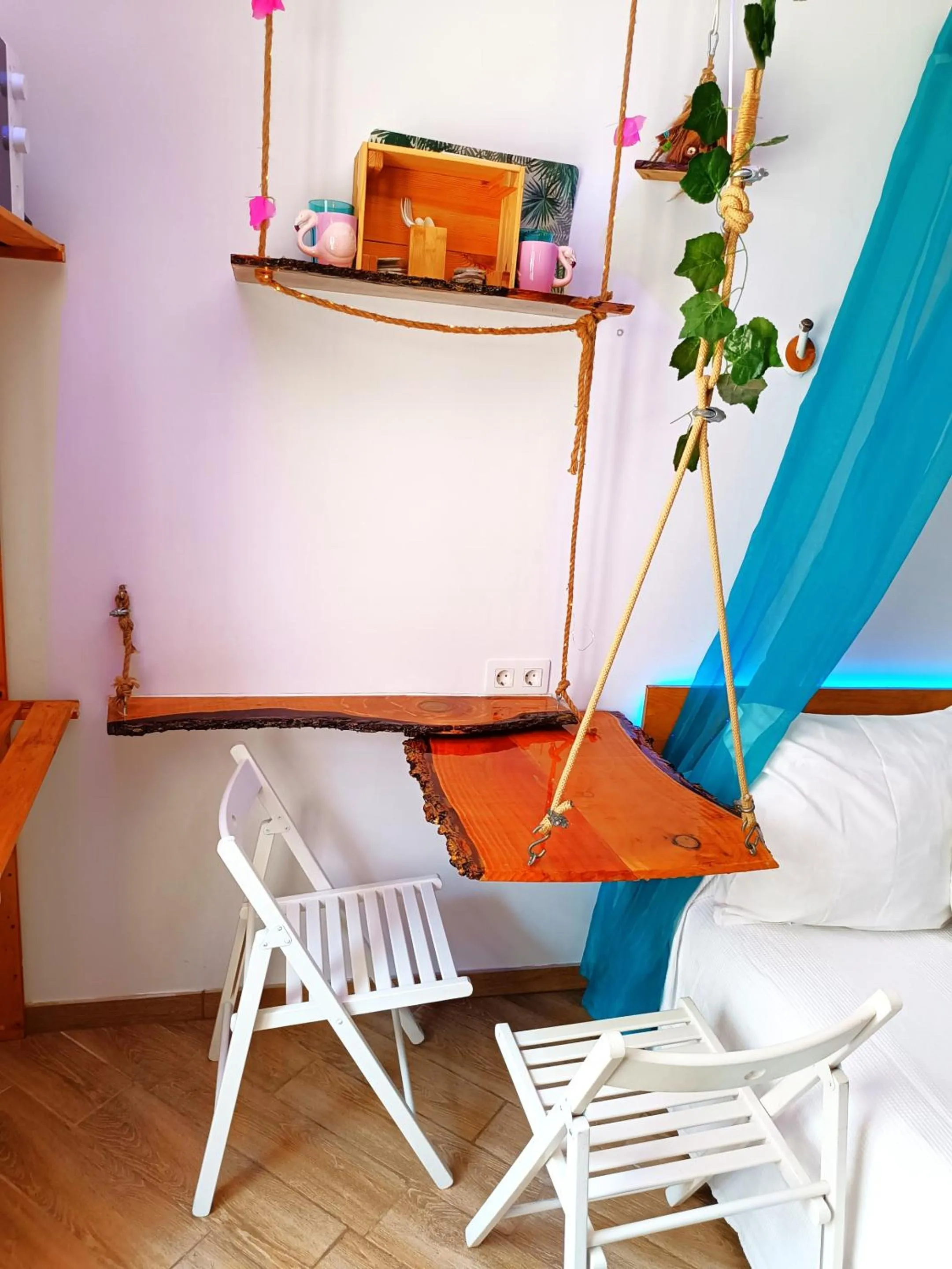 Bedroom in Wonder Room Paraiso Magico Habitacion a 2 min de la playa