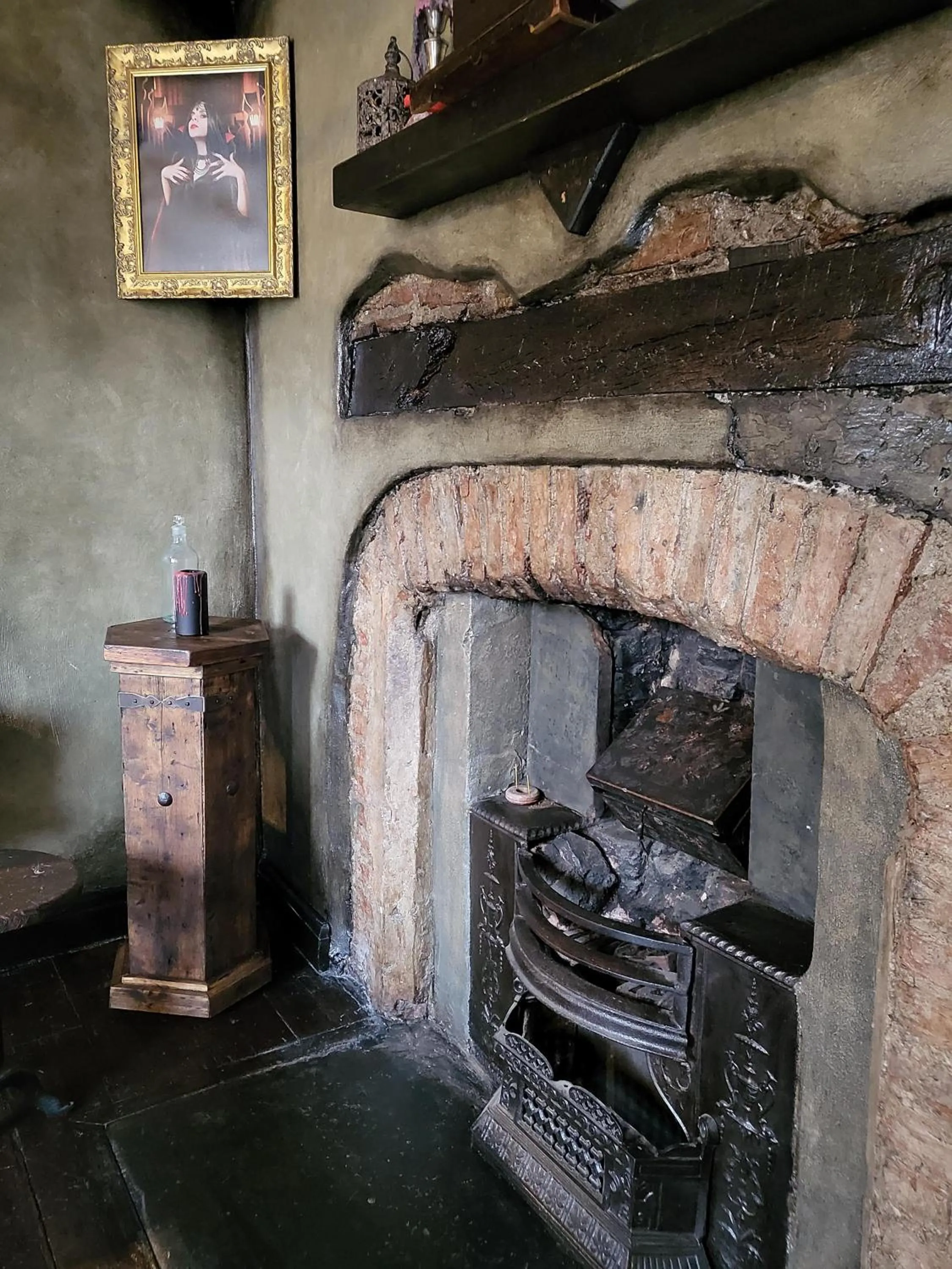 Bedroom in Hocus Pocus Tiny Hotel