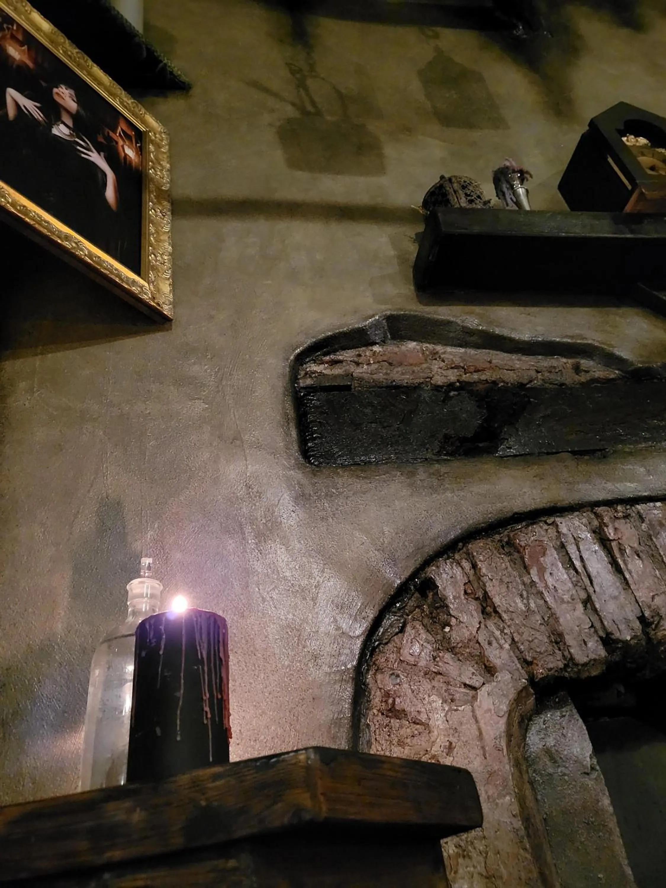 Bedroom in Hocus Pocus Tiny Hotel