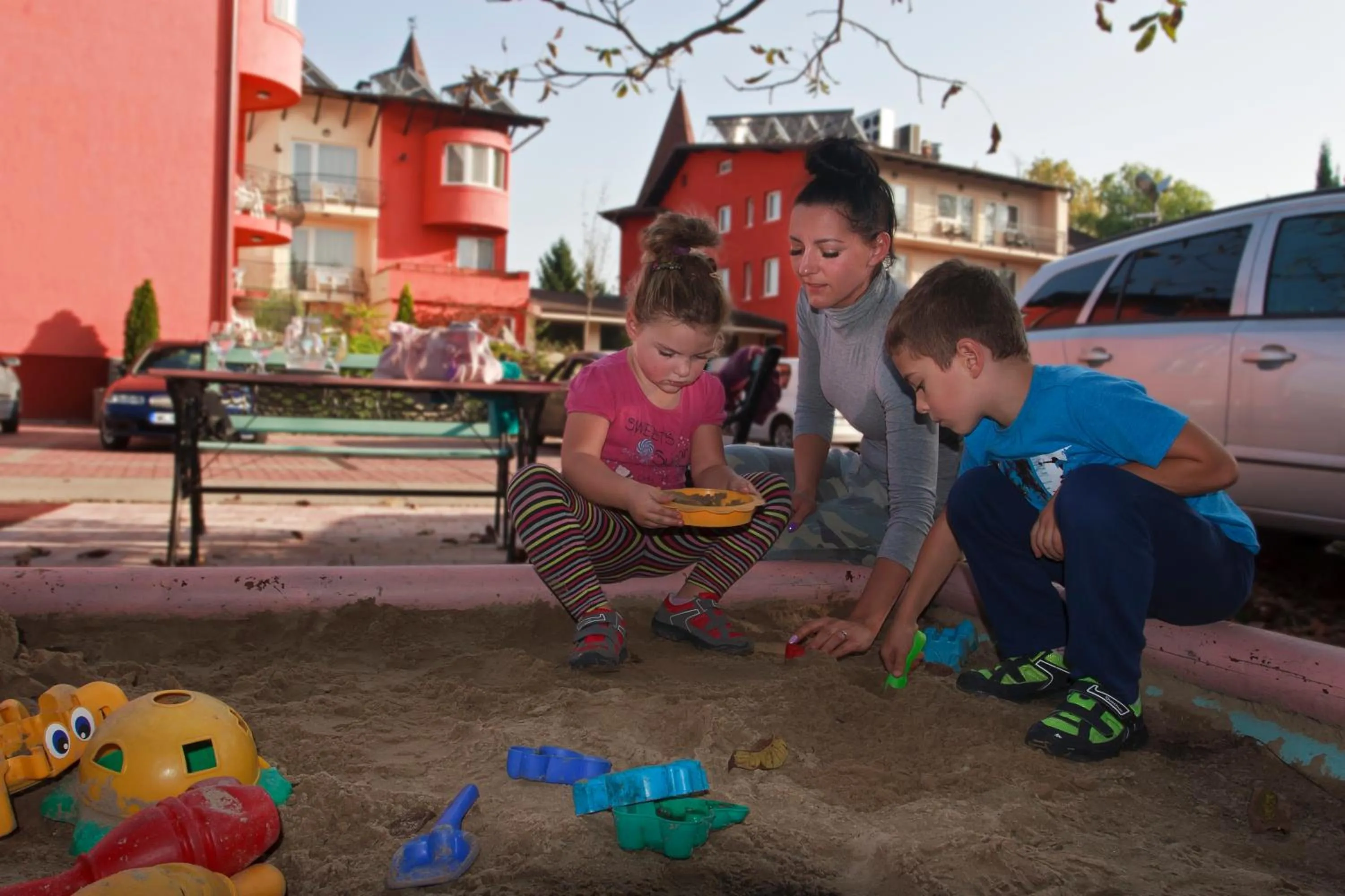 Children play ground in Szőnyi Garden Hotel Pest