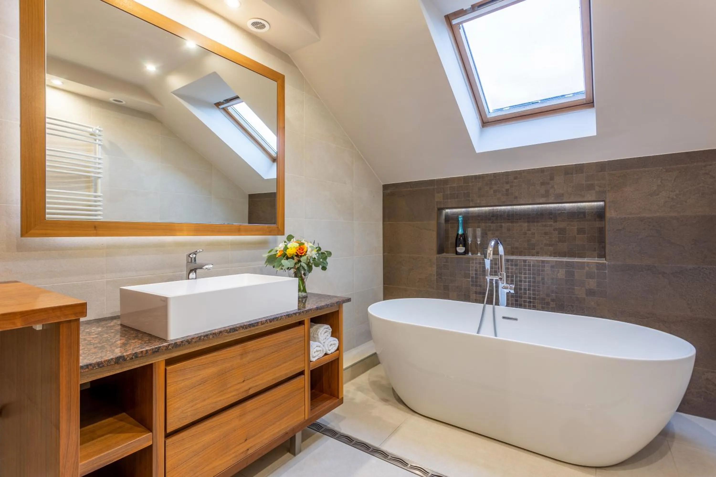 Bathroom in Szőnyi Garden Hotel Pest