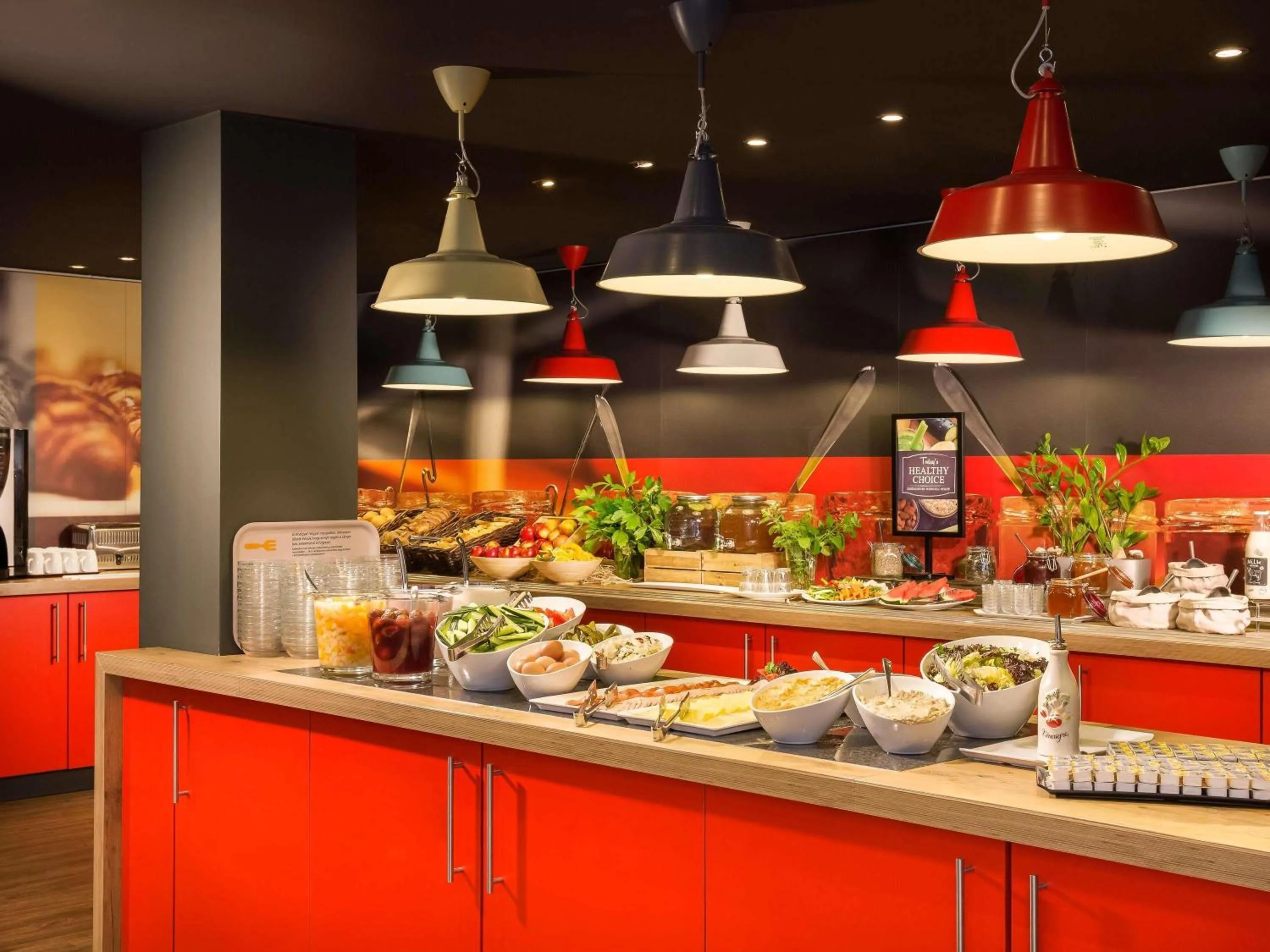 Breakfast in Ibis Budapest Heroes Square