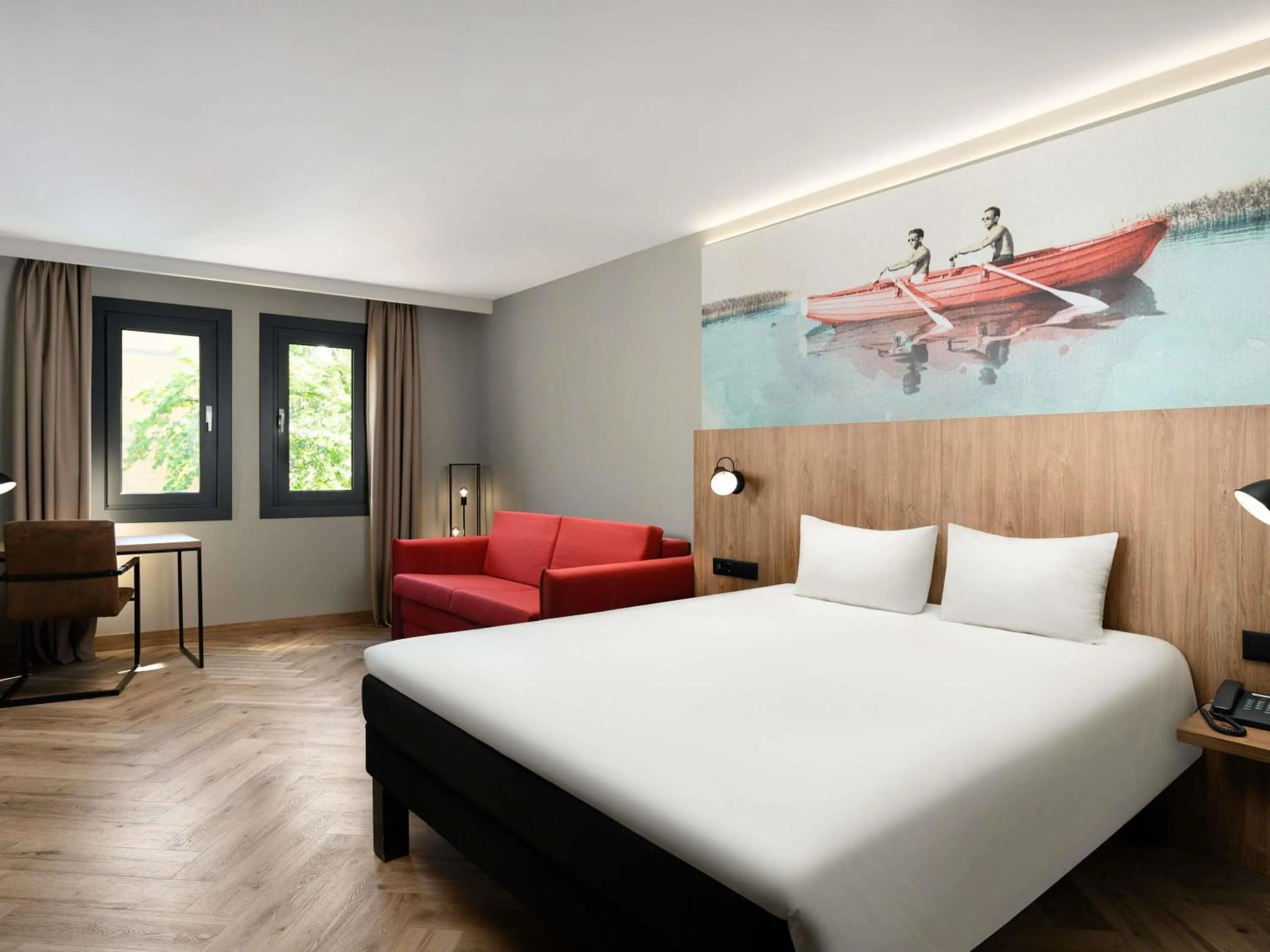 Bedroom, Bed in Ibis Budapest Heroes Square