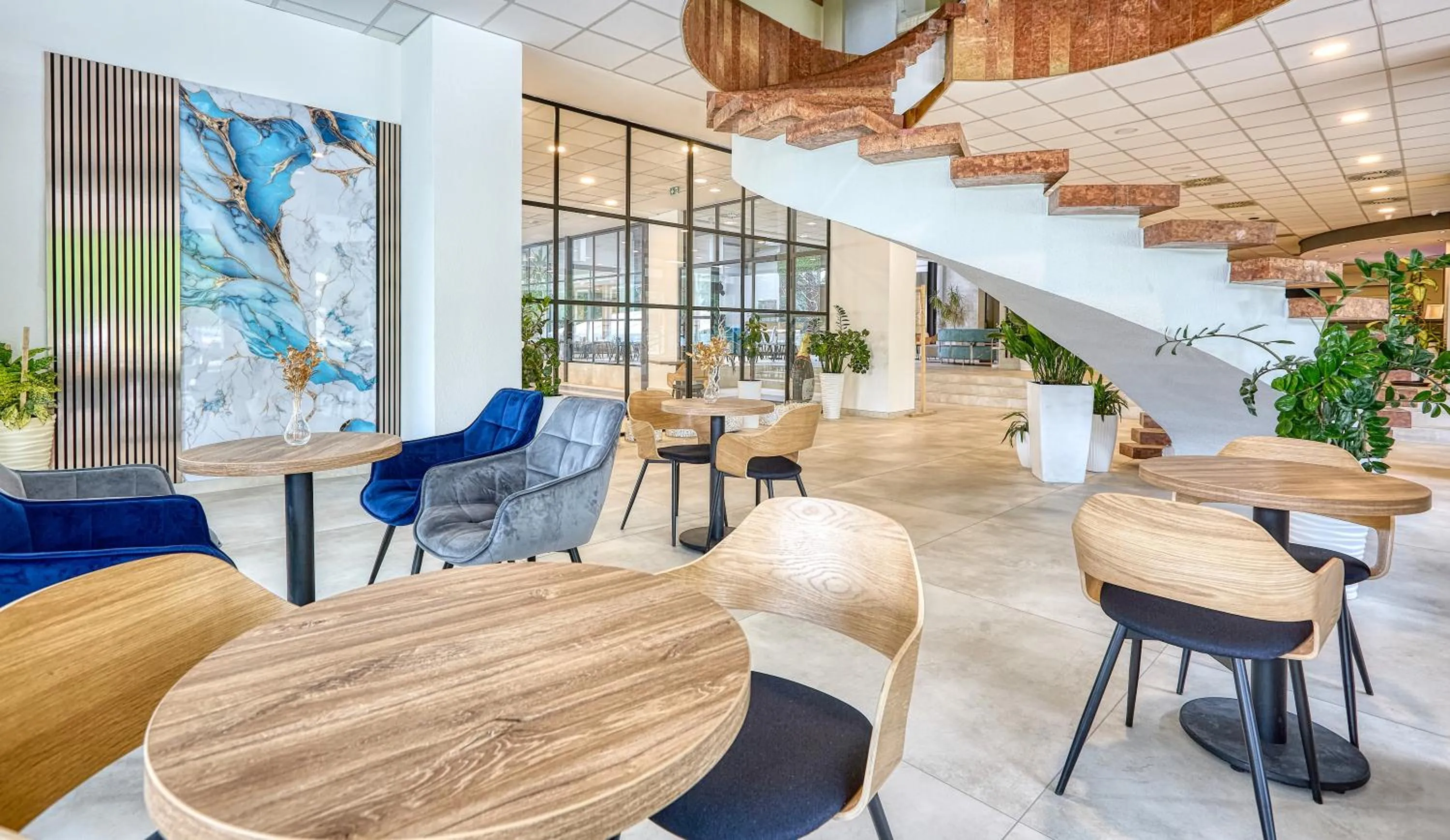 Lobby or reception in Hotel Szieszta