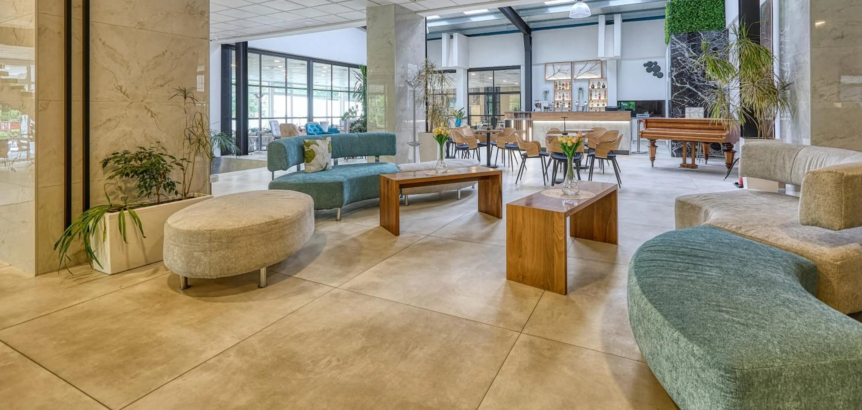 Lobby or reception in Hotel Szieszta