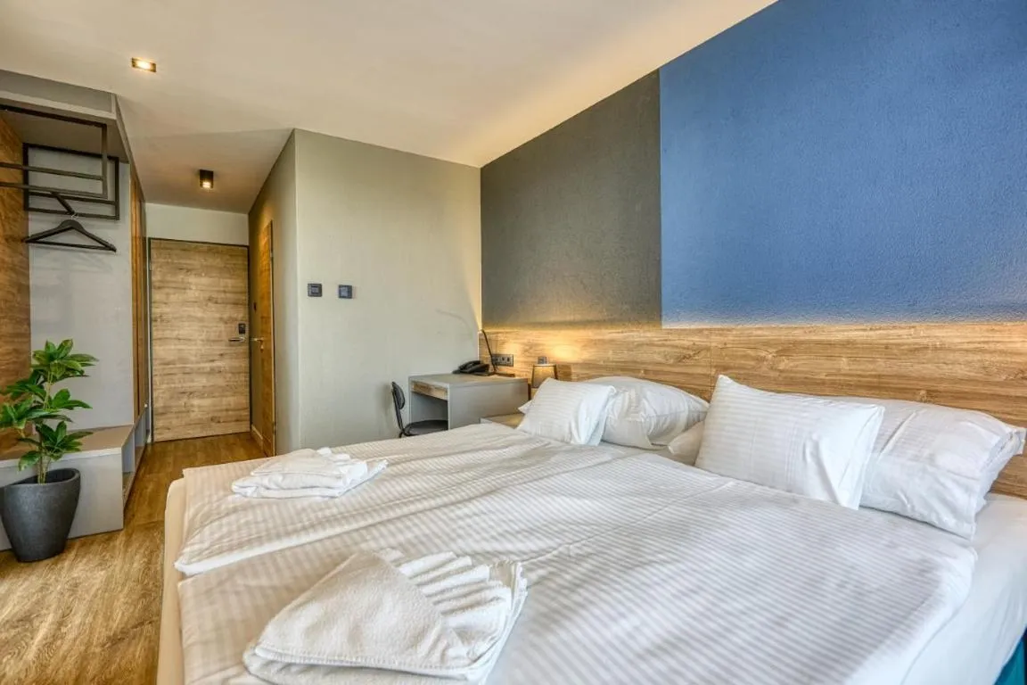 Bedroom, Bed in Hotel Szieszta