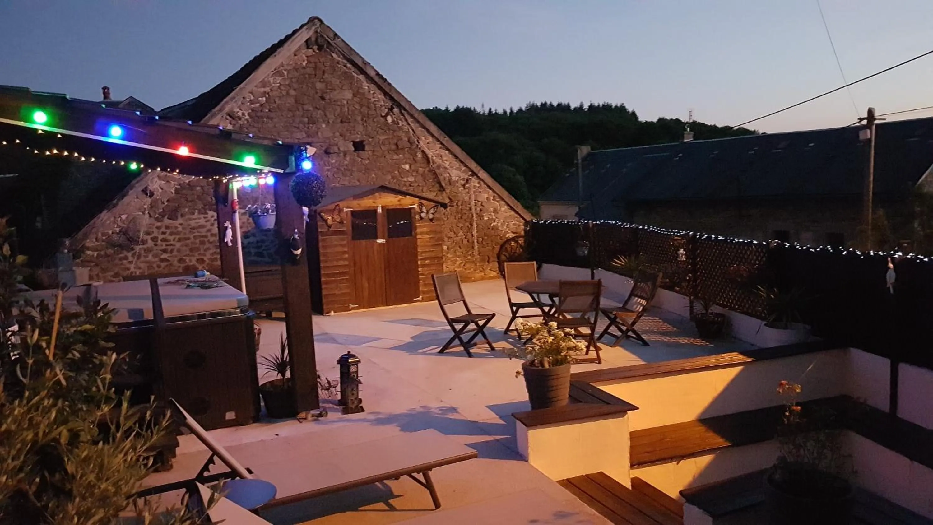 Patio in Sycamore House