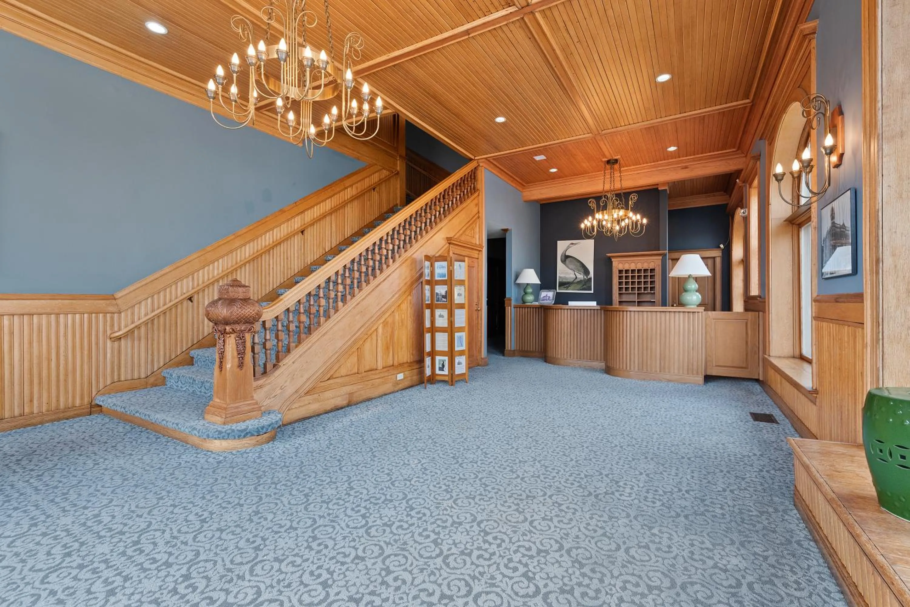 Lobby or reception in The Audubon Inn LLC