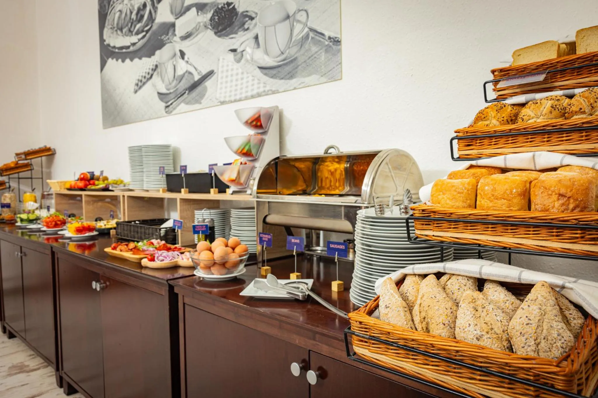 Buffet breakfast in City Hotel Ring