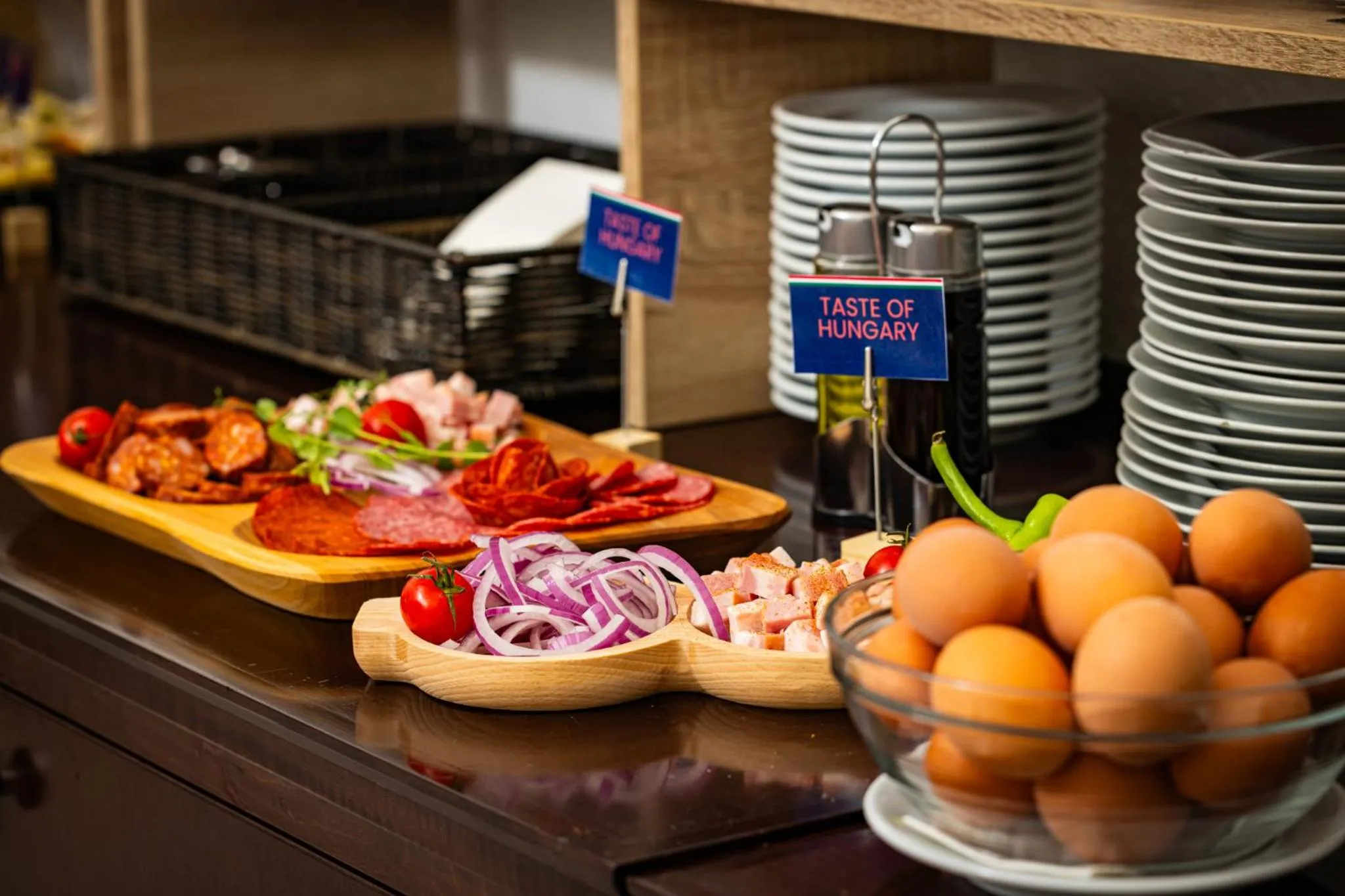 Buffet breakfast in City Hotel Ring