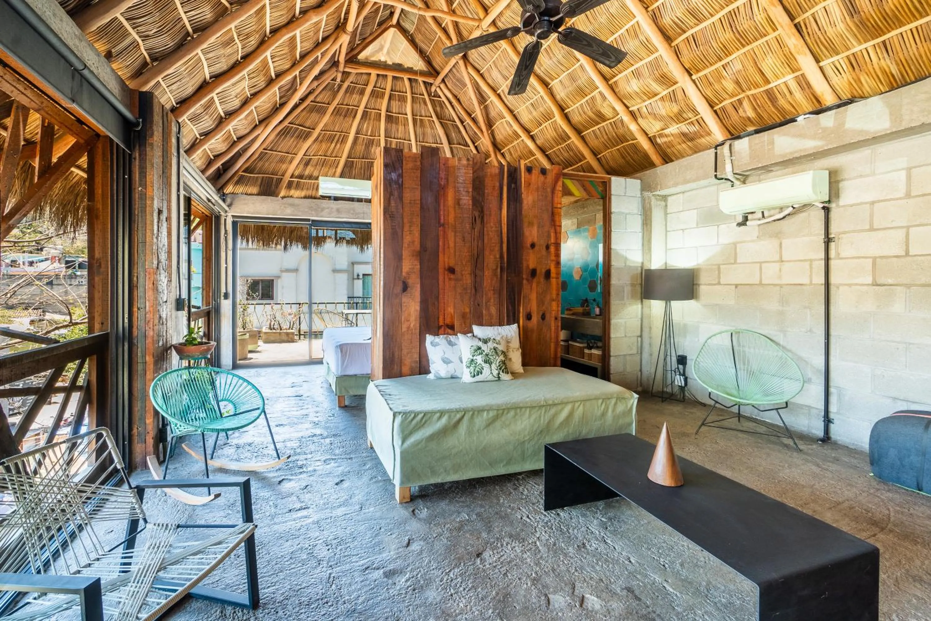 Living room in Papelillo Lofts