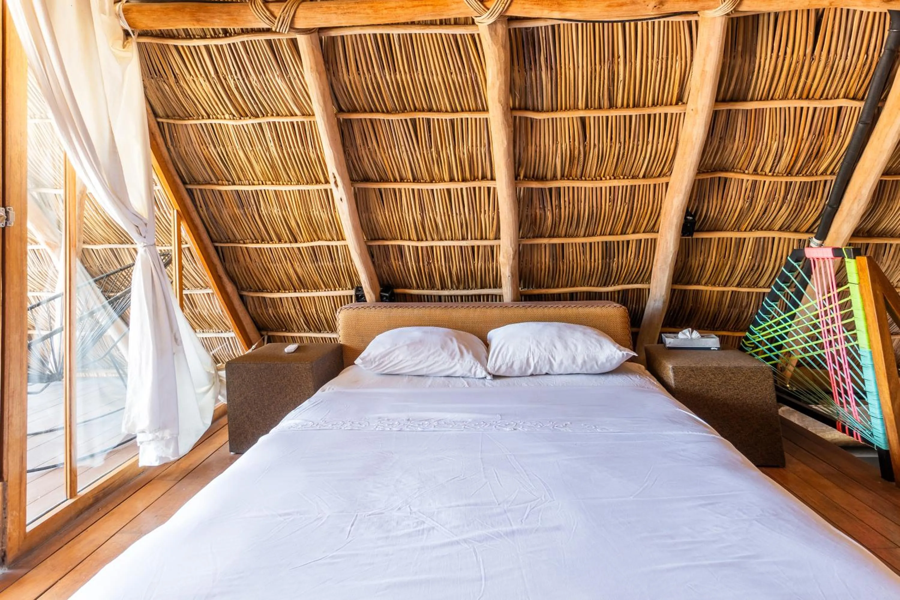 Bed in Papelillo Lofts