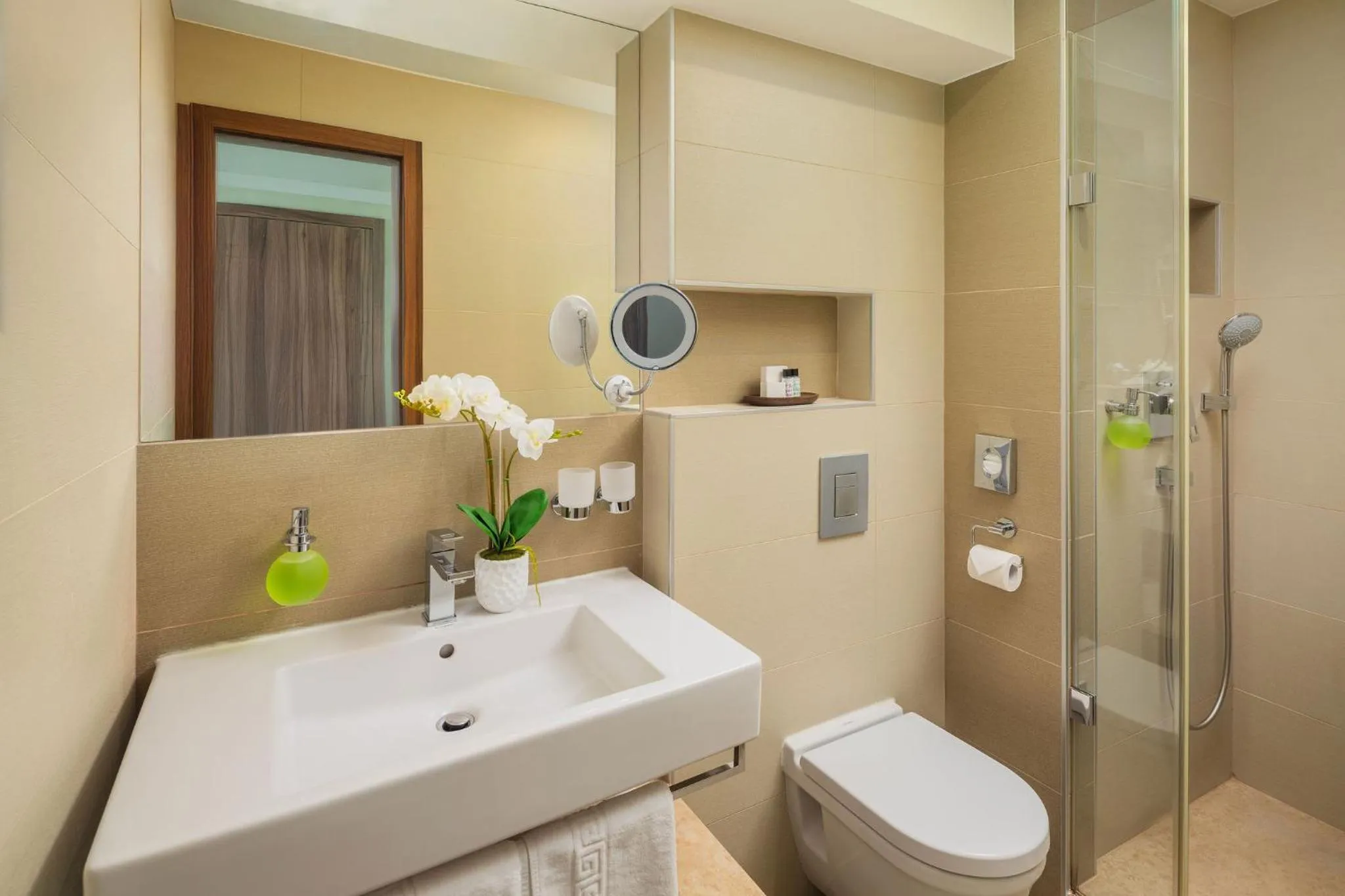 Bathroom in Boutique Hotel Victoria Budapest