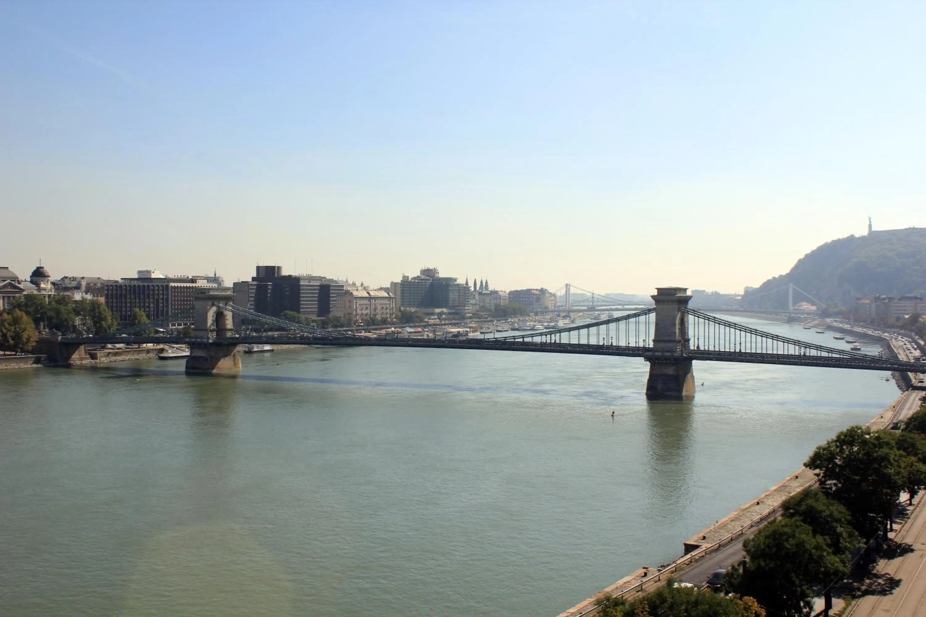 River view in Boutique Hotel Victoria Budapest