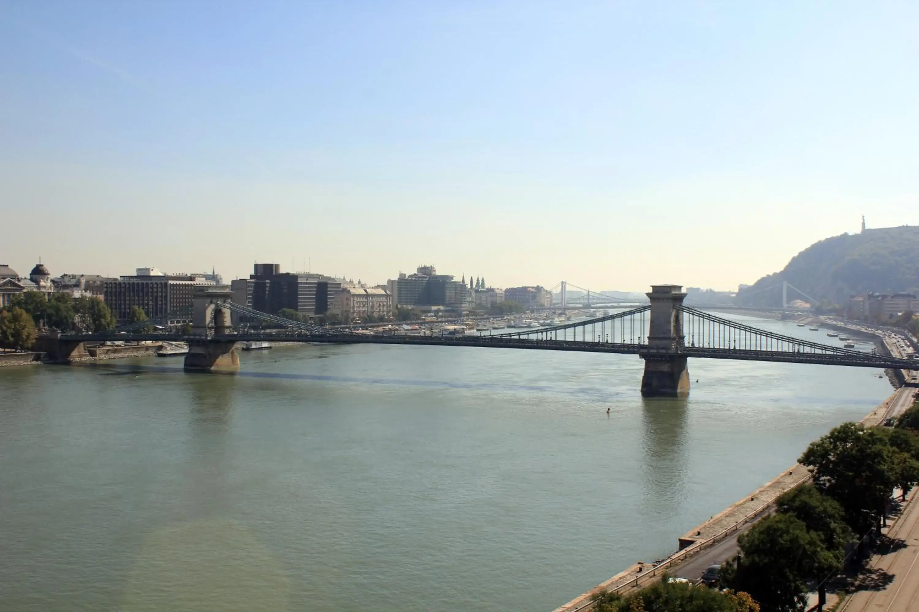 River view in Boutique Hotel Victoria Budapest River view in Boutique Hotel Victoria Budapest