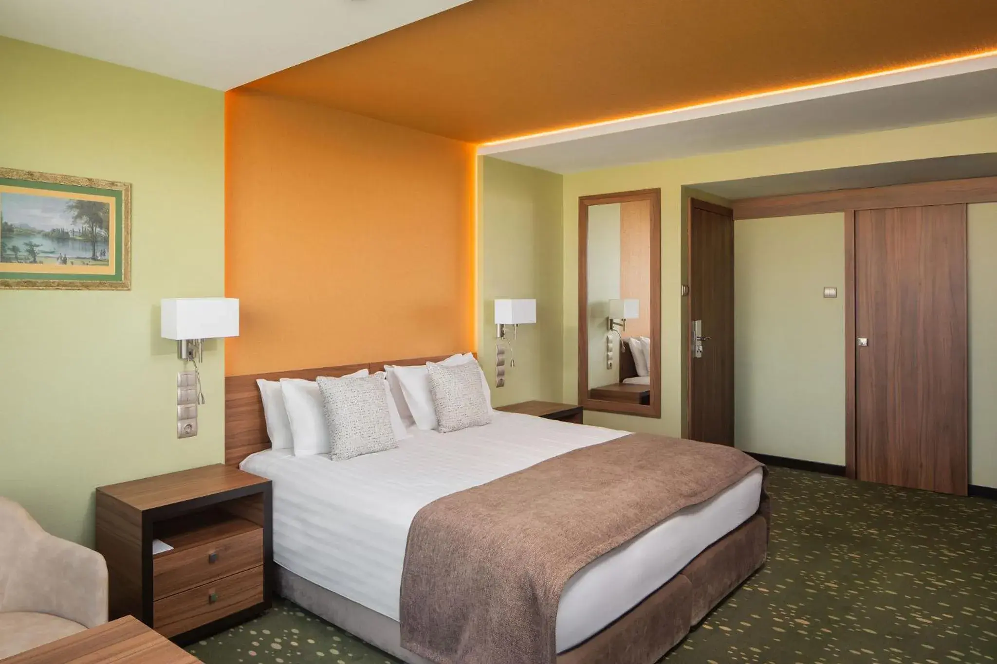 Bed in Boutique Hotel Victoria Budapest Bed in Boutique Hotel Victoria Budapest