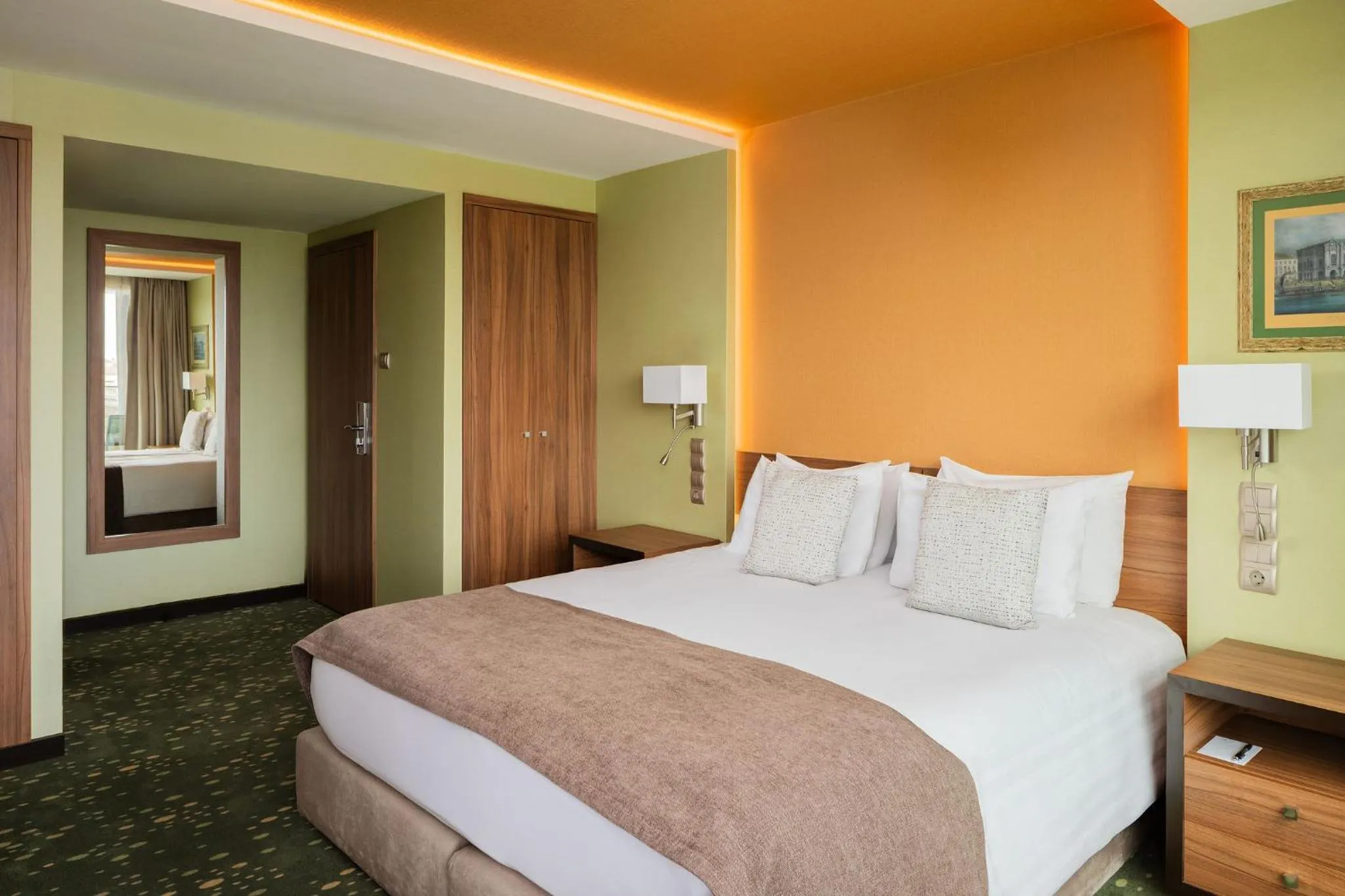 Bed in Boutique Hotel Victoria Budapest