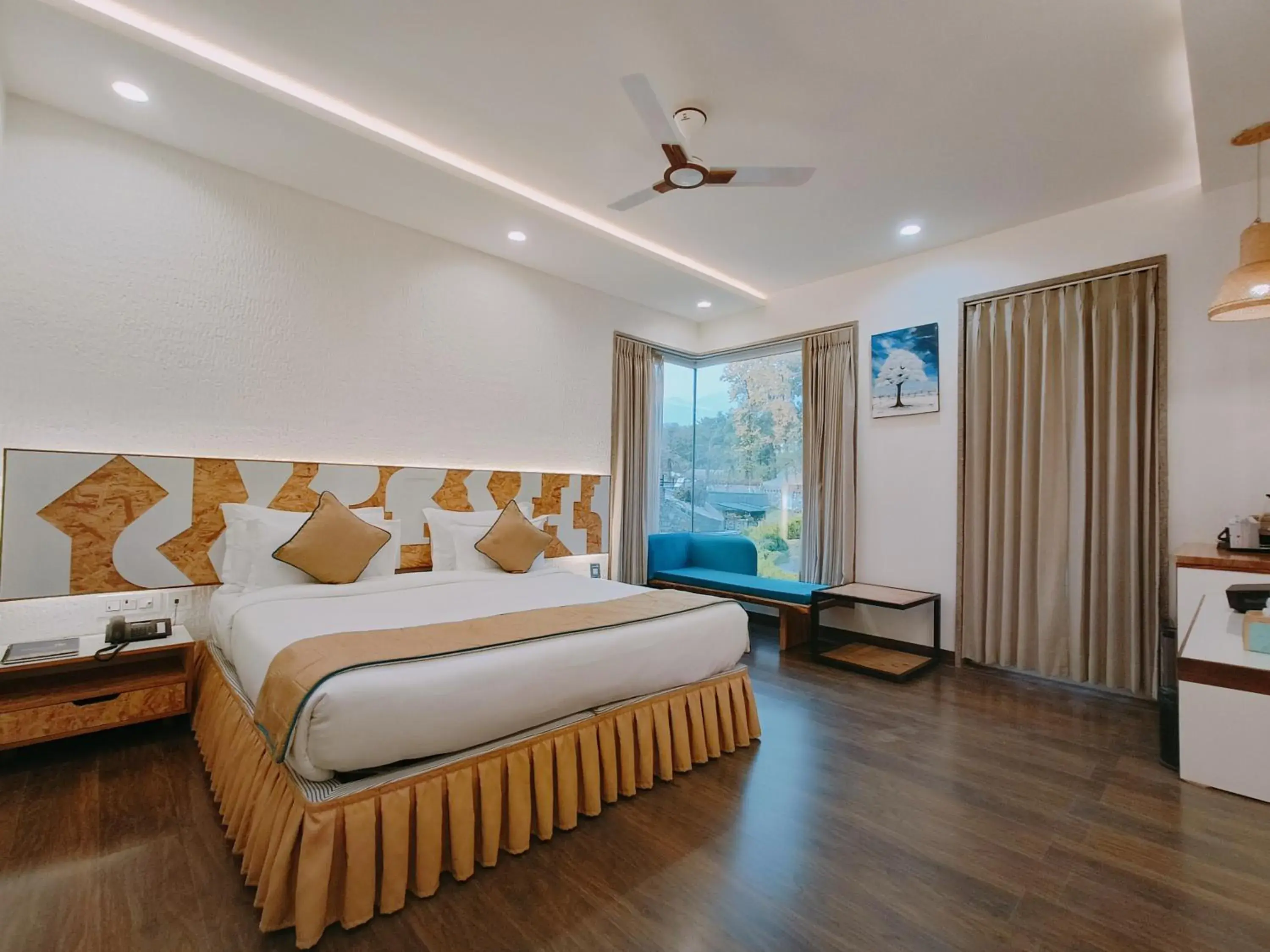 Bed in Ataraxia Crestmont Resort & Spa Bed in Ataraxia Crestmont Resort & Spa