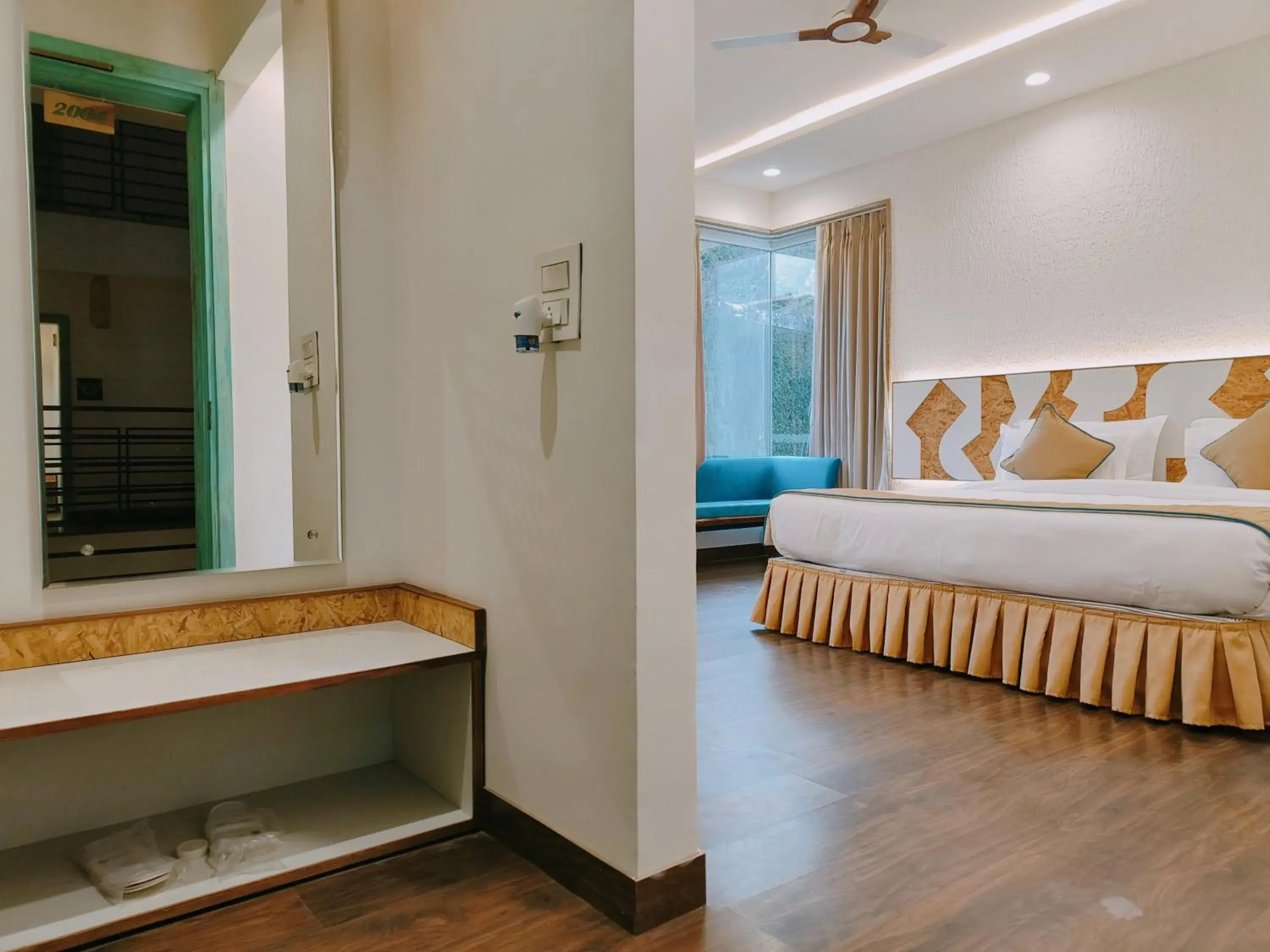 Bed in Ataraxia Crestmont Resort & Spa Bed in Ataraxia Crestmont Resort & Spa