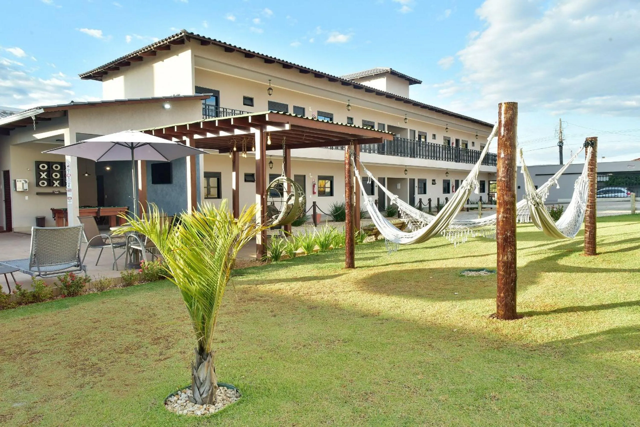 Flat Charme do Cerrado - Até 4 pessoas/Cozinha/Ar Cond./Piscina