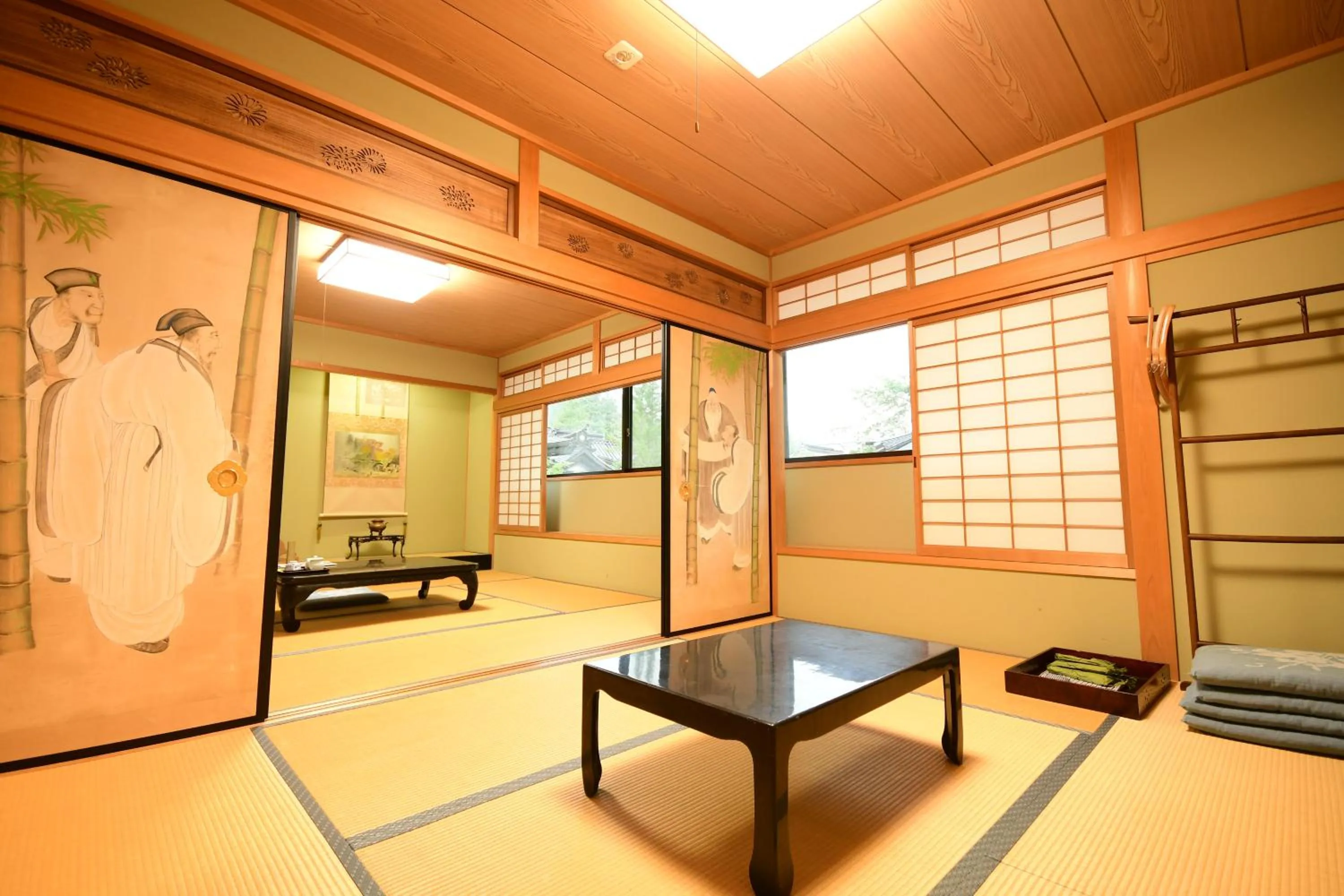 Photo of the whole room in Koyasan Shukubo Fugenin