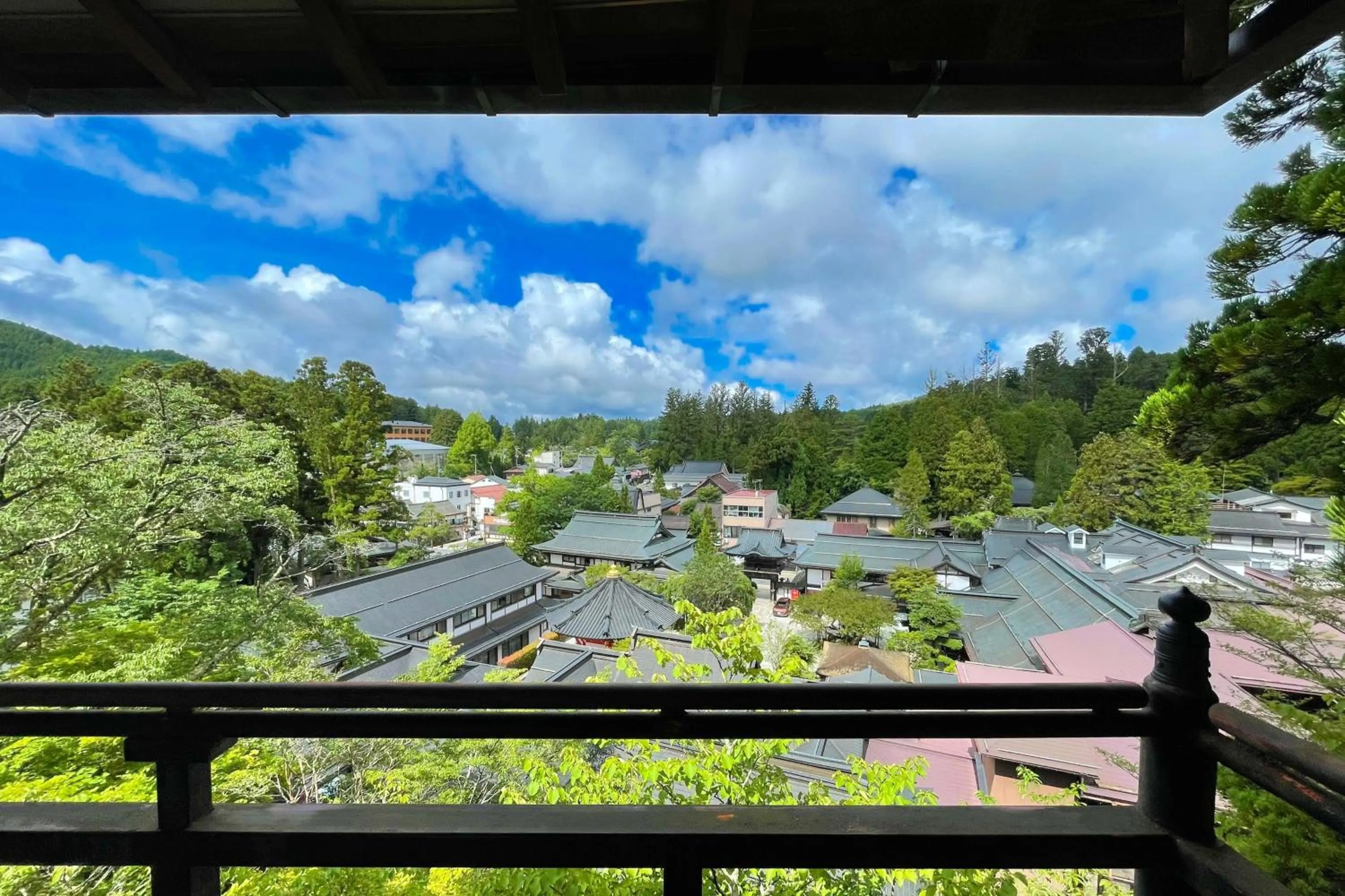View (from property/room) in Koyasan Shukubo Fugenin
