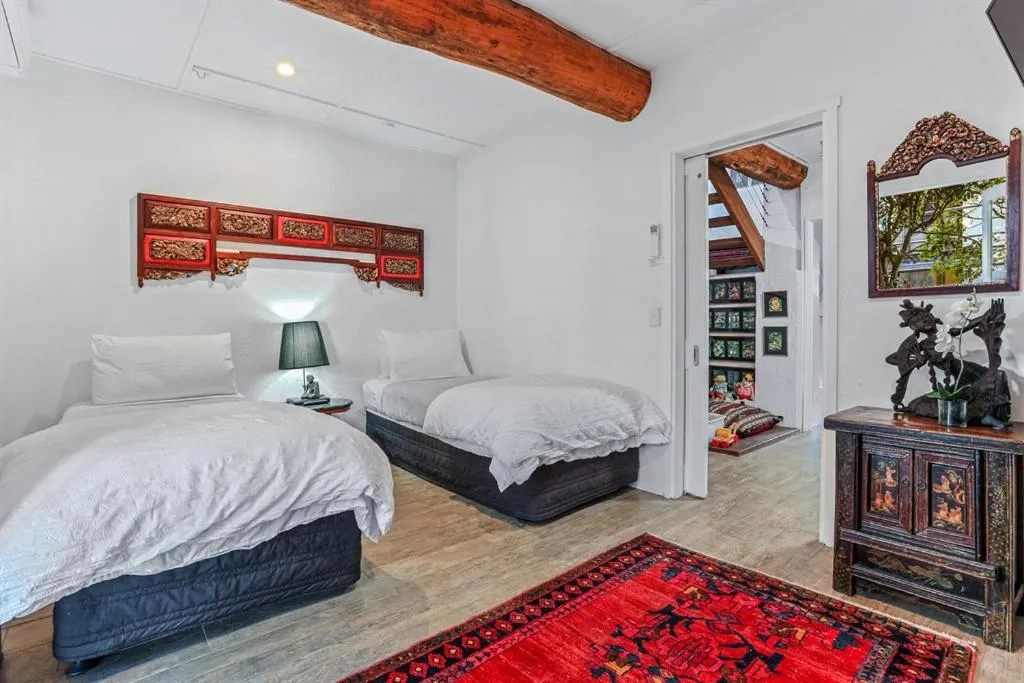 Bed in Balinese Beach House, Sunshine Beach