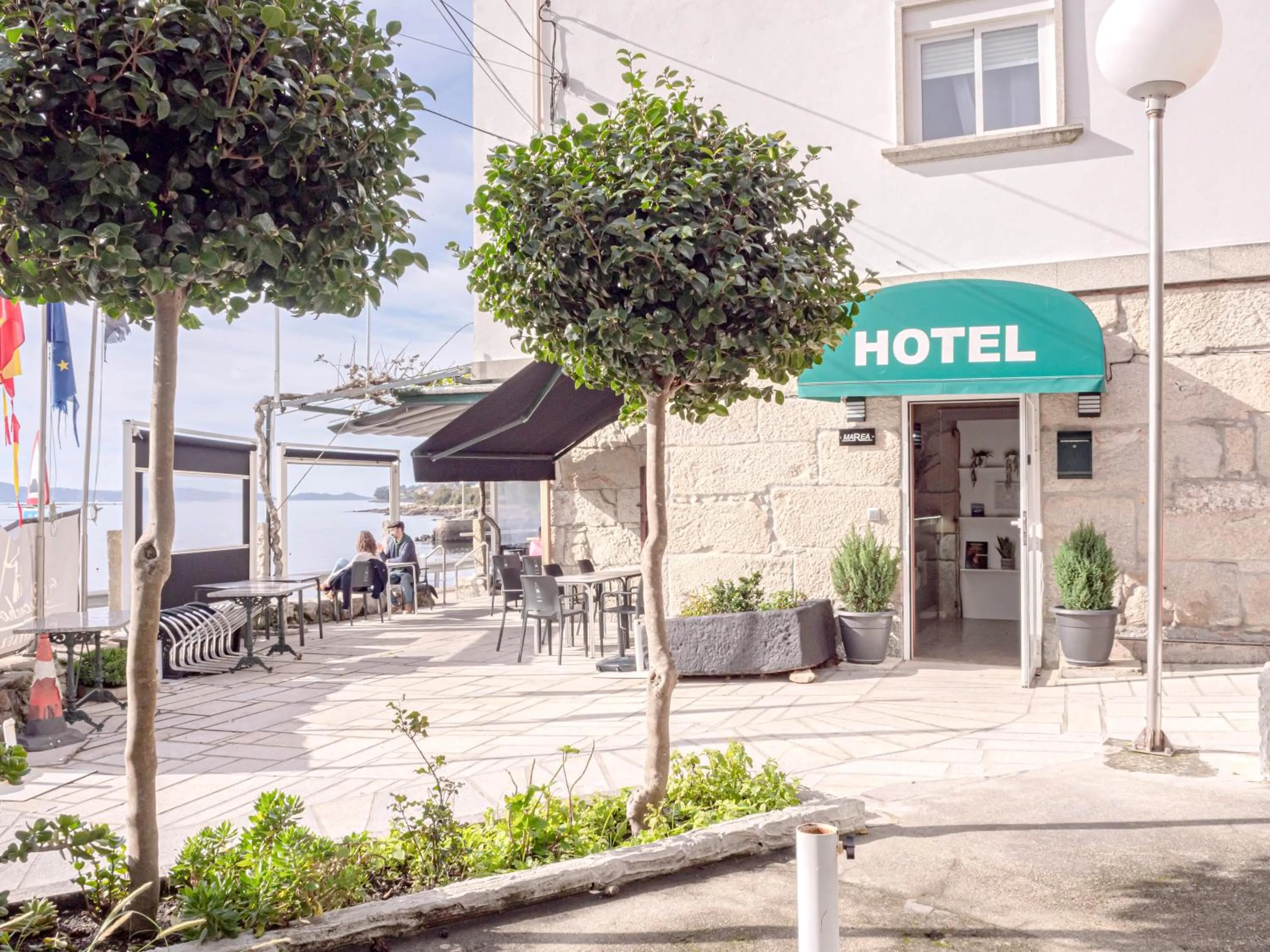 Lobby or reception in HOTEL MAREA