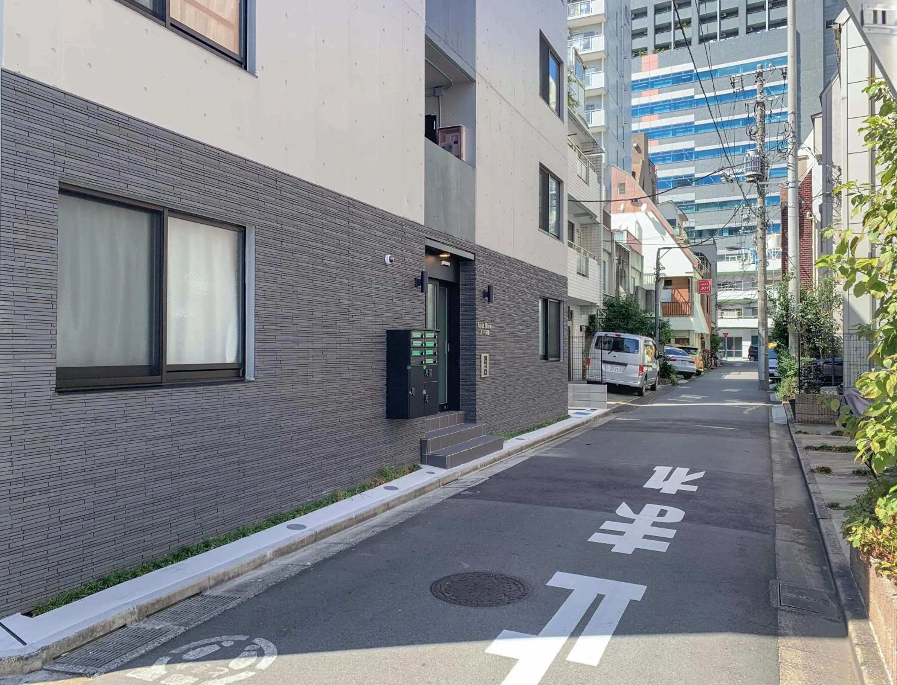 Facade/entrance in japan house edogawabashi