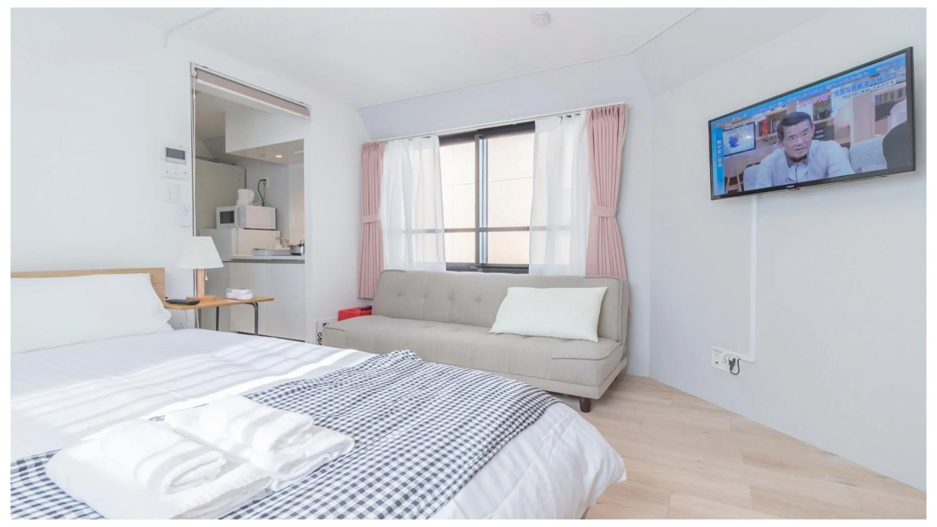 Bed in japan house edogawabashi