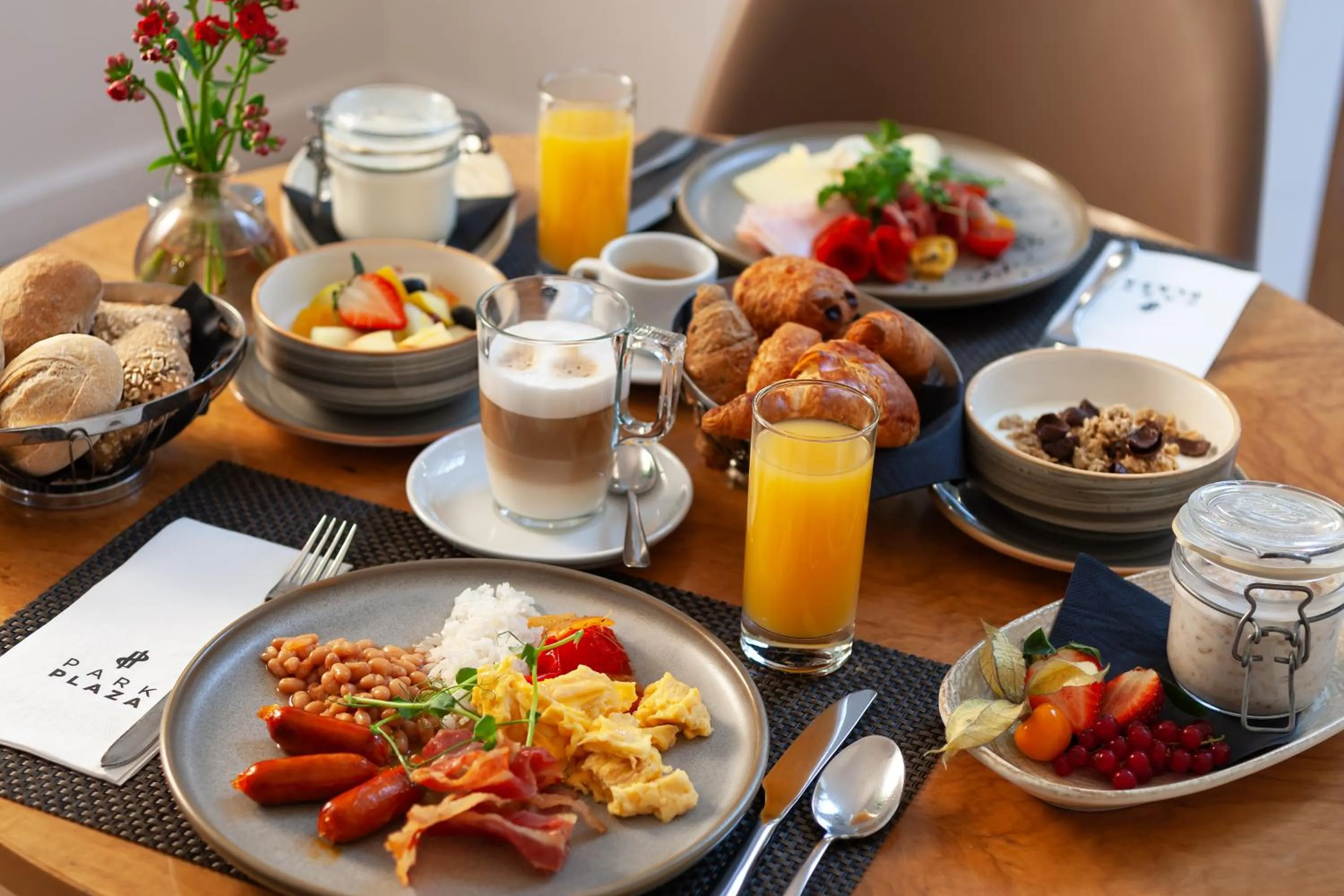 Breakfast in Park Plaza Budapest