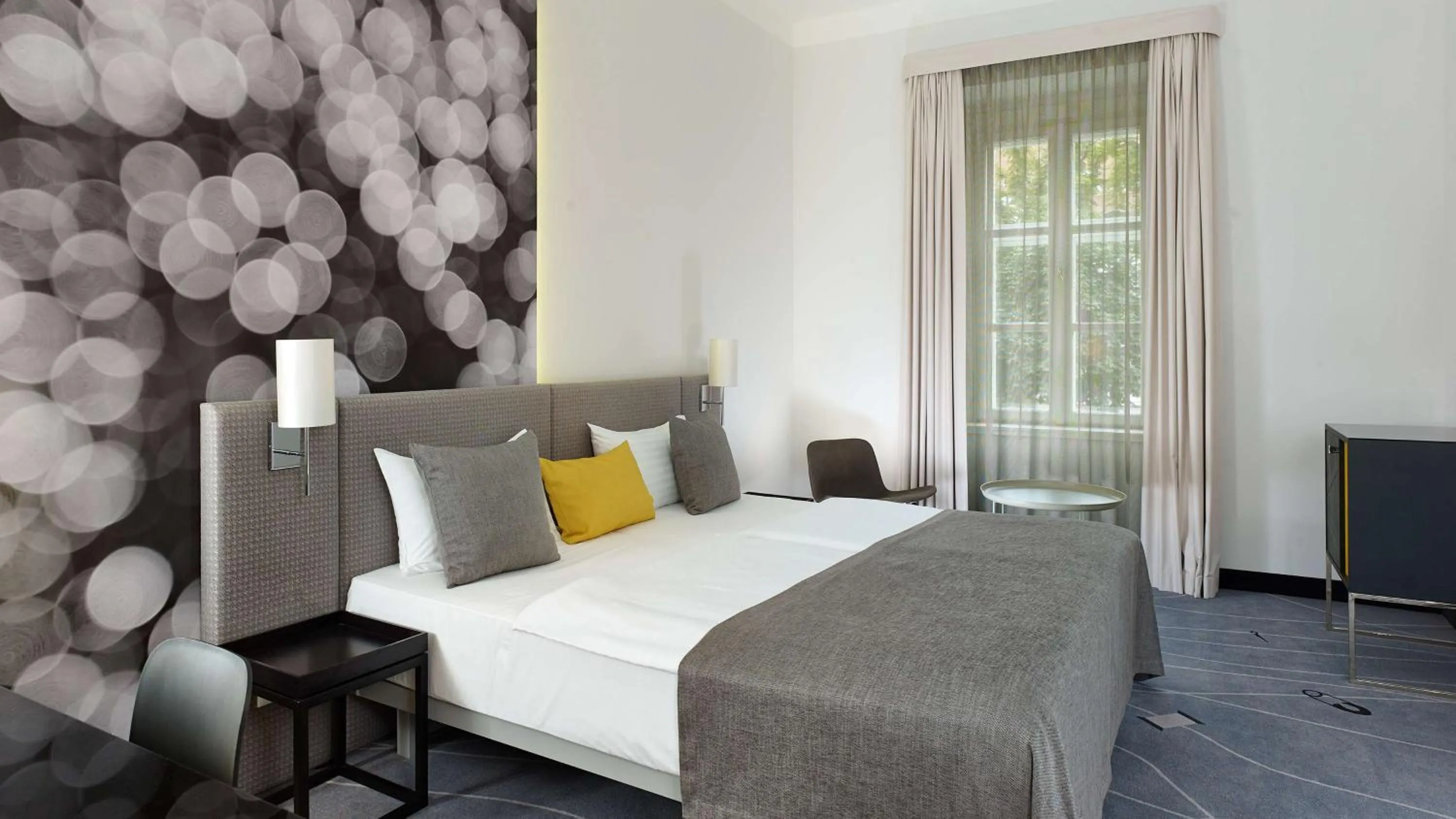 Bedroom, Bed in Park Plaza Budapest