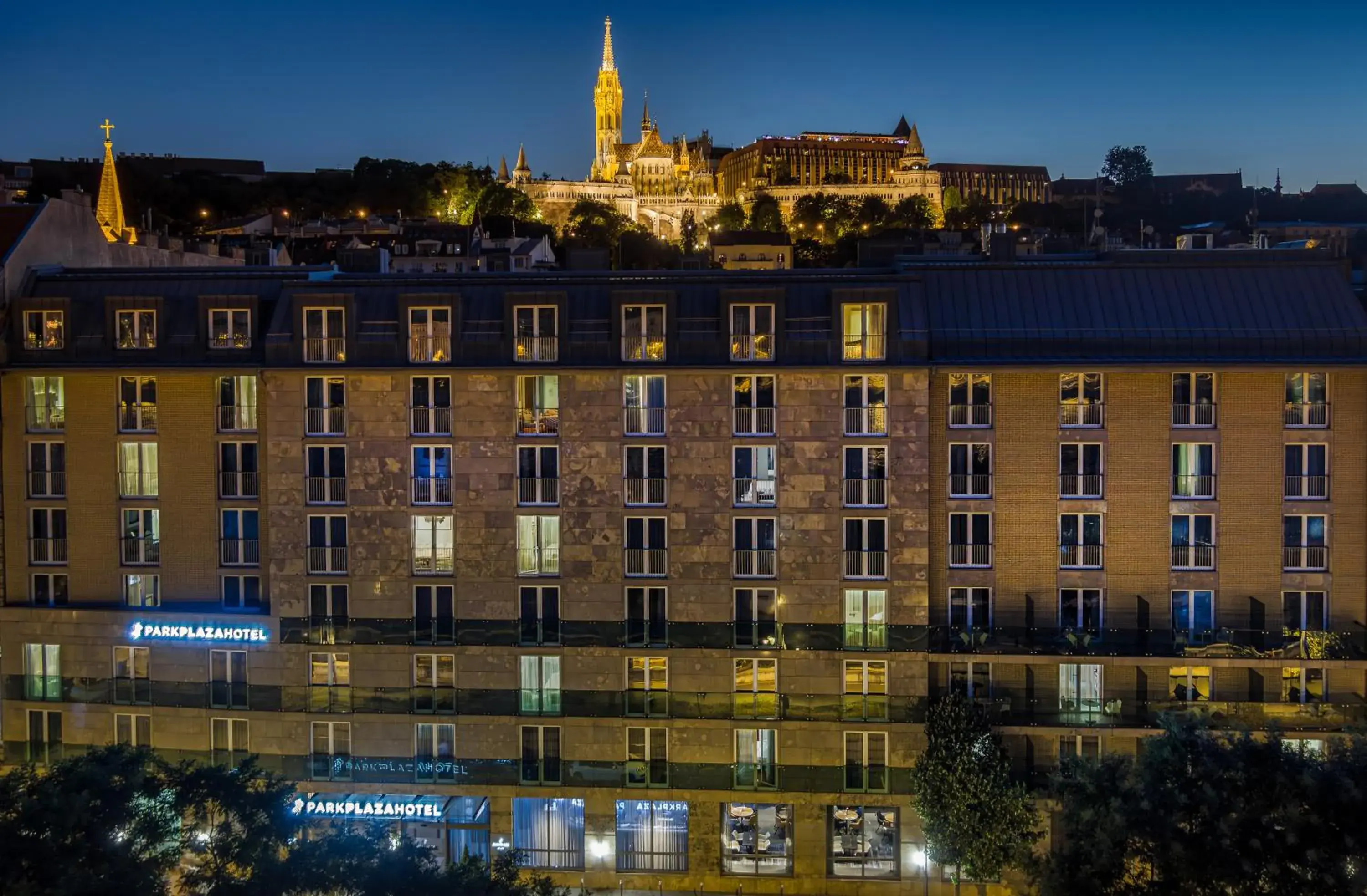 Property building in Park Plaza Budapest Property building in Park Plaza Budapest