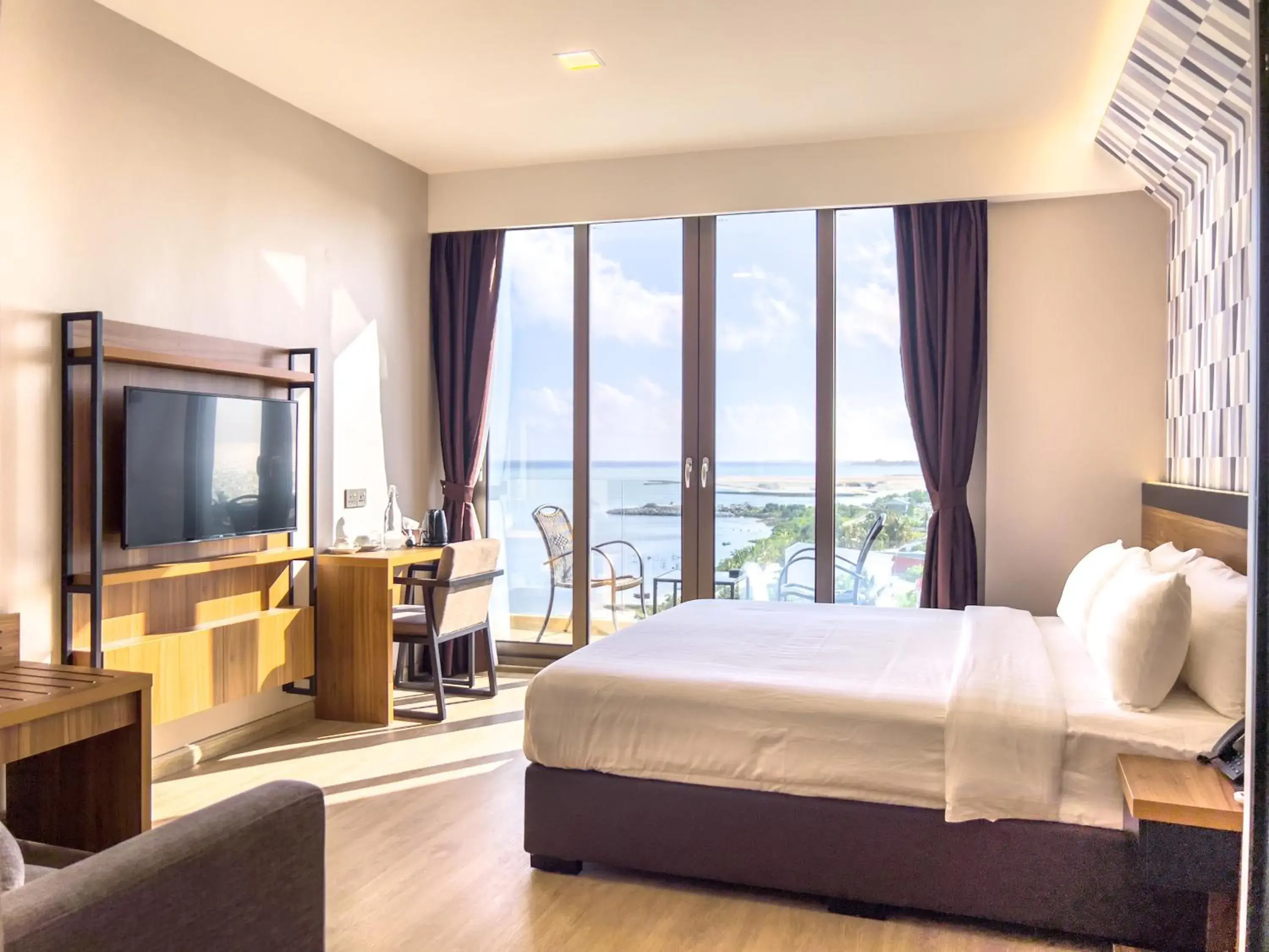 Sea view, Bed in Triton Prestige Seaview and Spa Sea view, Bed in Triton Prestige Seaview and Spa