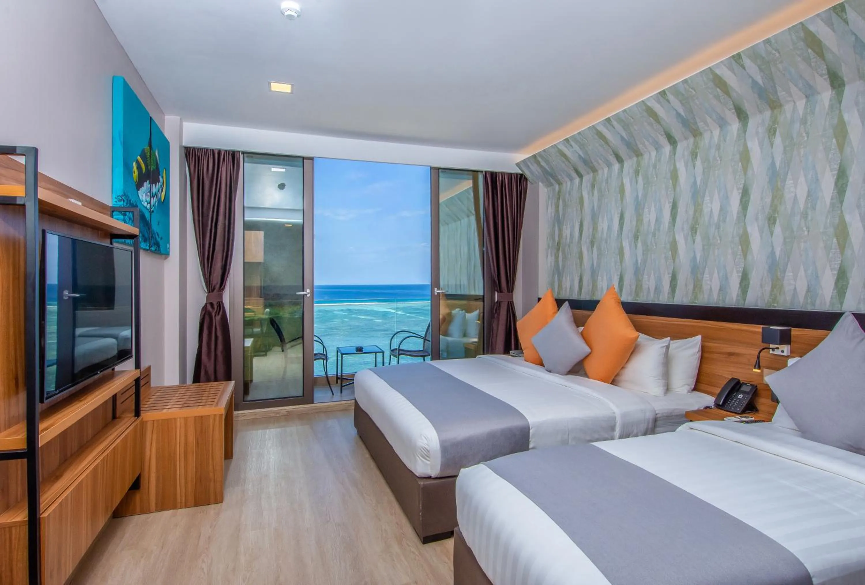 Bedroom, Bed in Triton Prestige Seaview and Spa