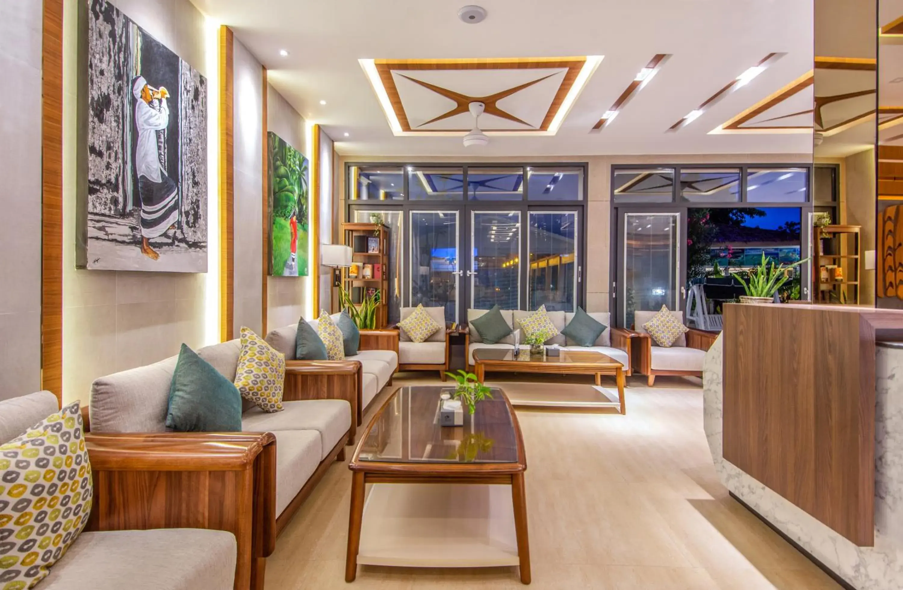 Lobby or reception in Triton Prestige Seaview and Spa Lobby or reception in Triton Prestige Seaview and Spa