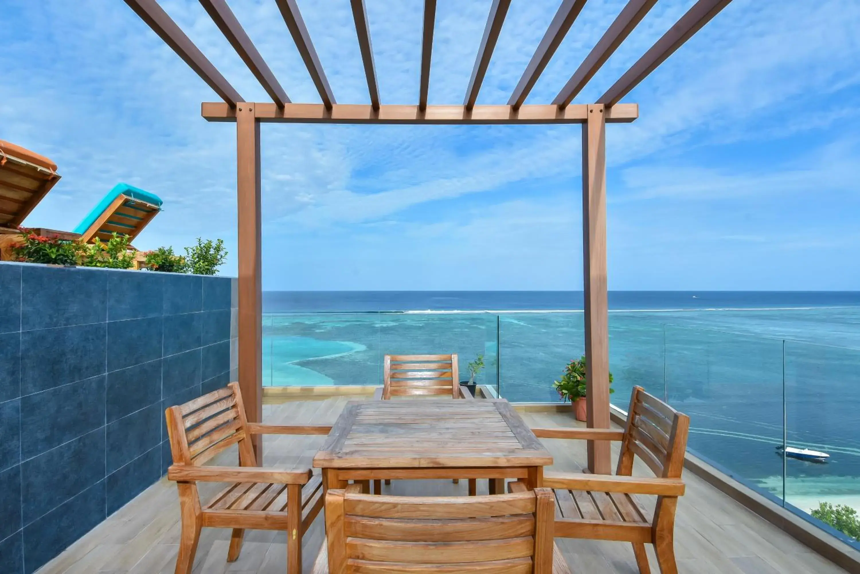 Balcony/Terrace in Triton Prestige Seaview and Spa Balcony/Terrace in Triton Prestige Seaview and Spa