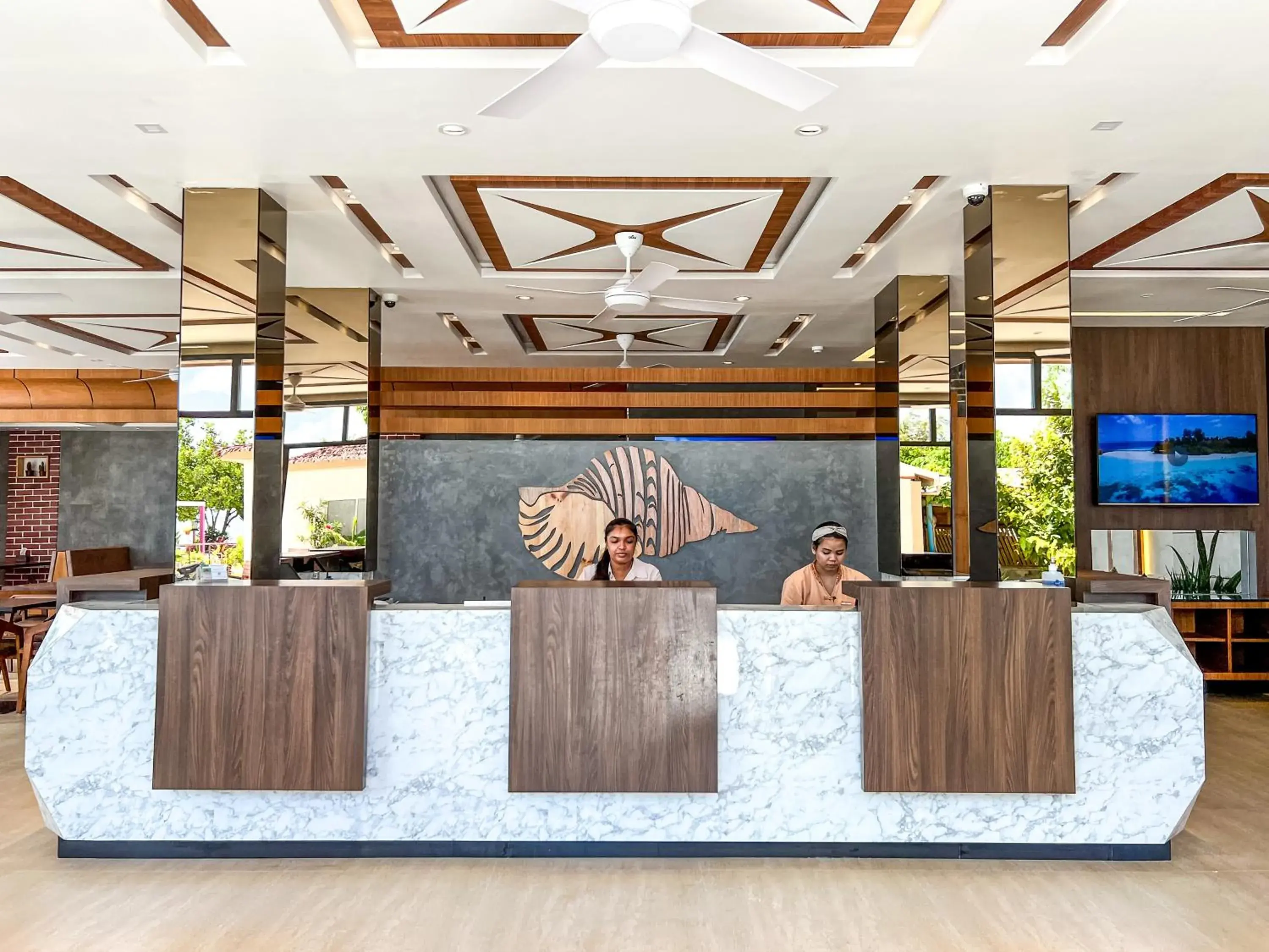 Lobby or reception in Triton Prestige Seaview and Spa Lobby or reception in Triton Prestige Seaview and Spa