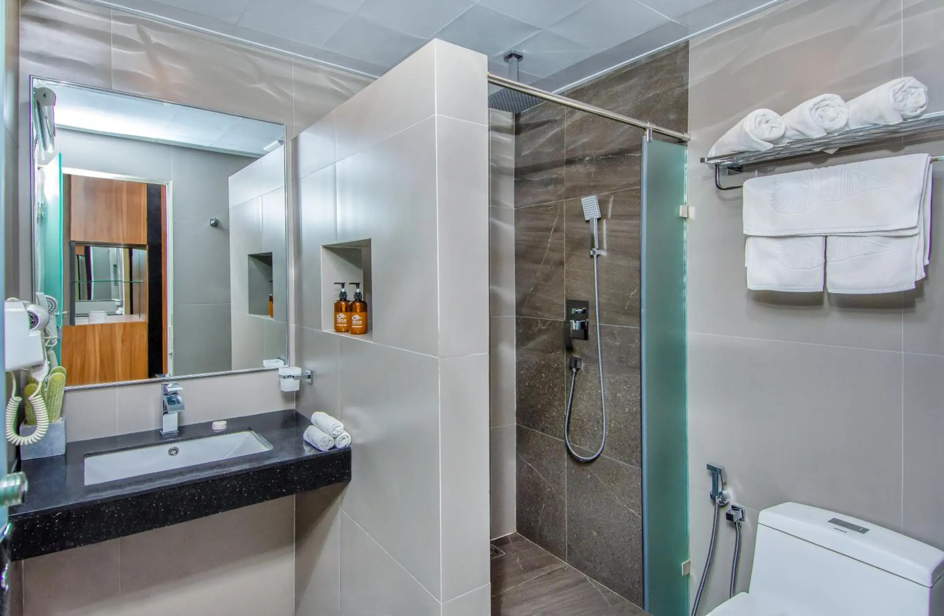 Toilet in Triton Prestige Seaview and Spa Toilet in Triton Prestige Seaview and Spa